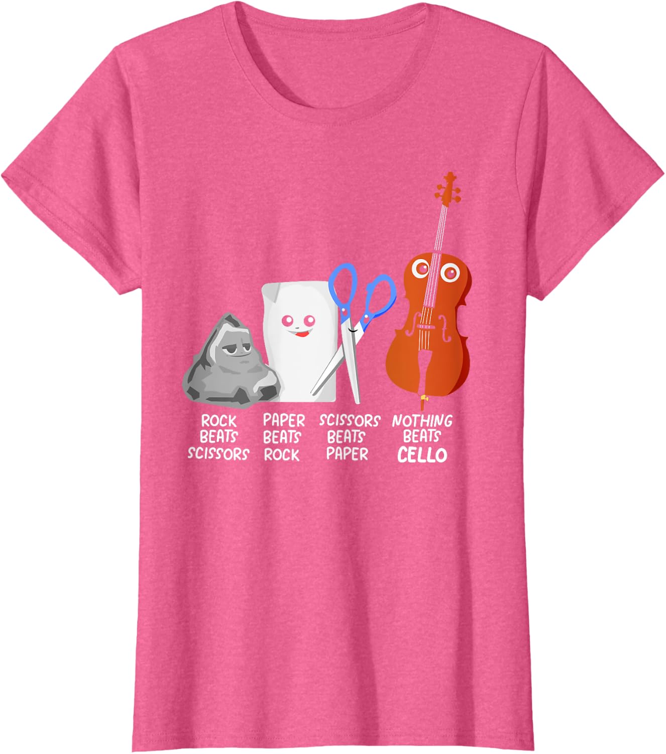 Nothing Beats Cello Quote Shirt Funny Cellist Gift Kids T-Shirt