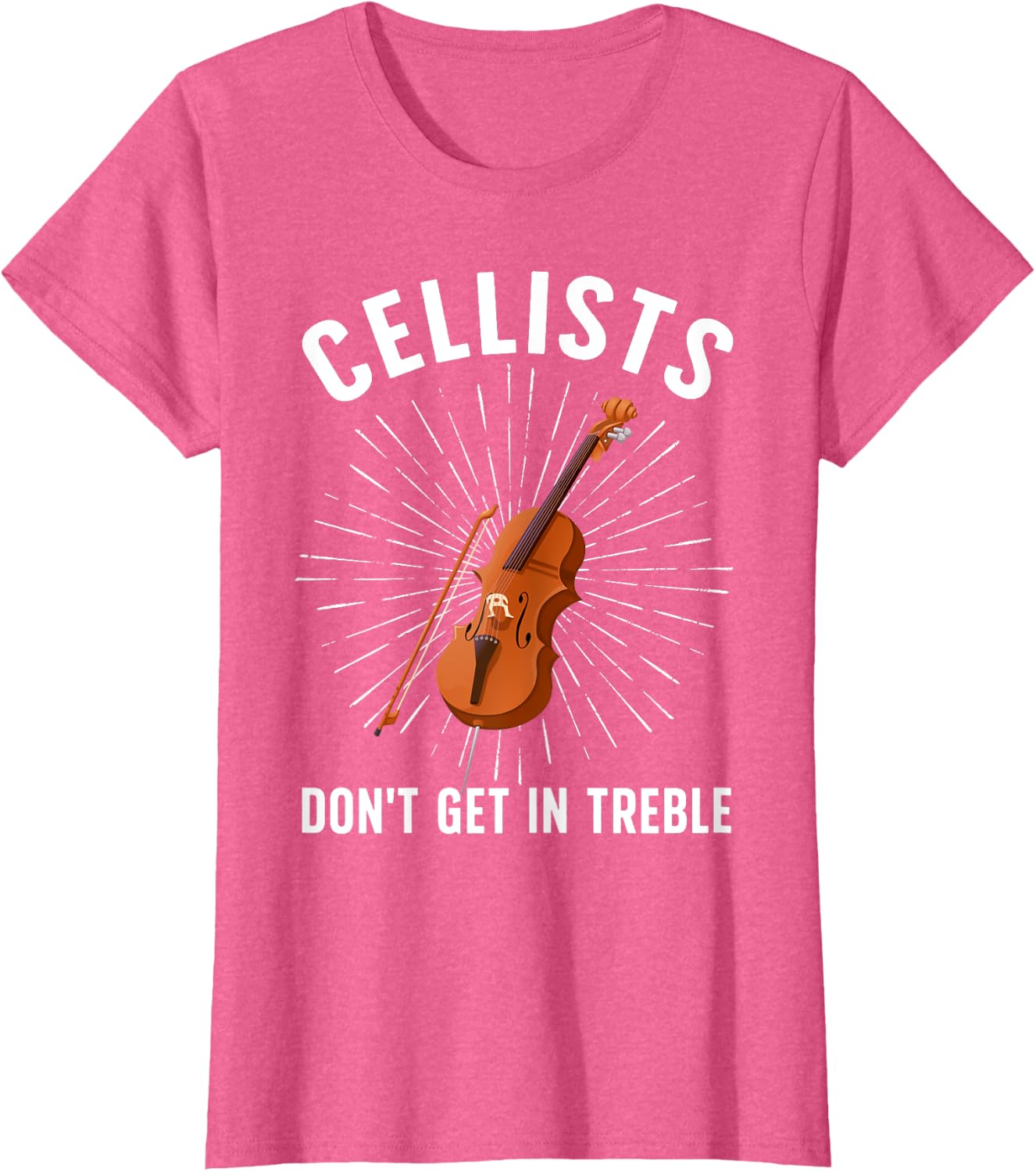 Best Cello Player Art for Men Women Kids Cello Lover Cellist T-Shirt