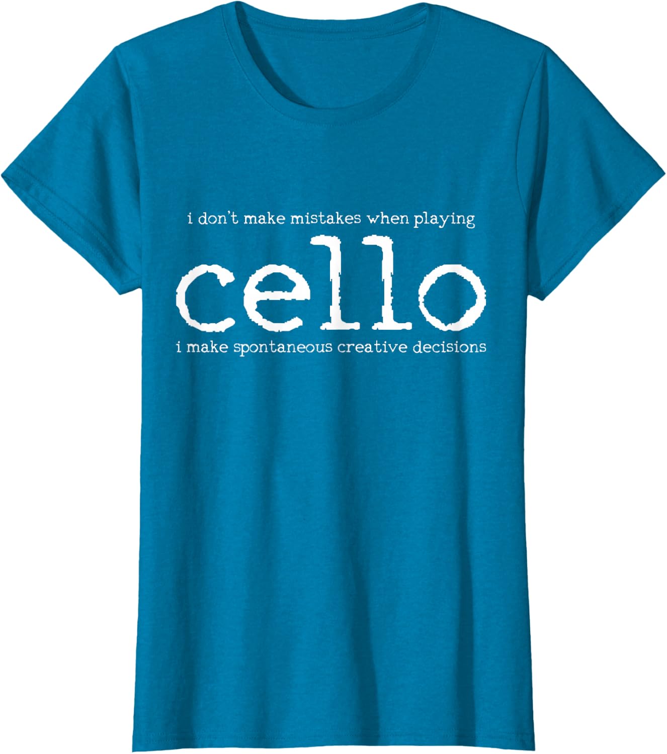 Cello Player Cellist Funny Gift T-Shirt Small