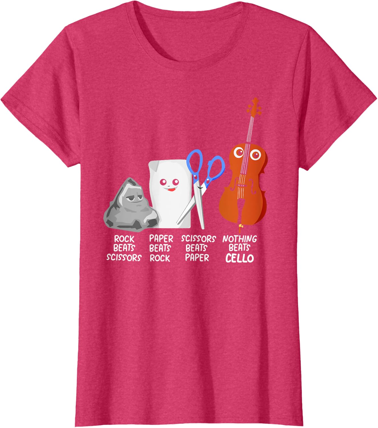 Nothing Beats Cello Quote Shirt Funny Cellist Gift Kids T-Shirt