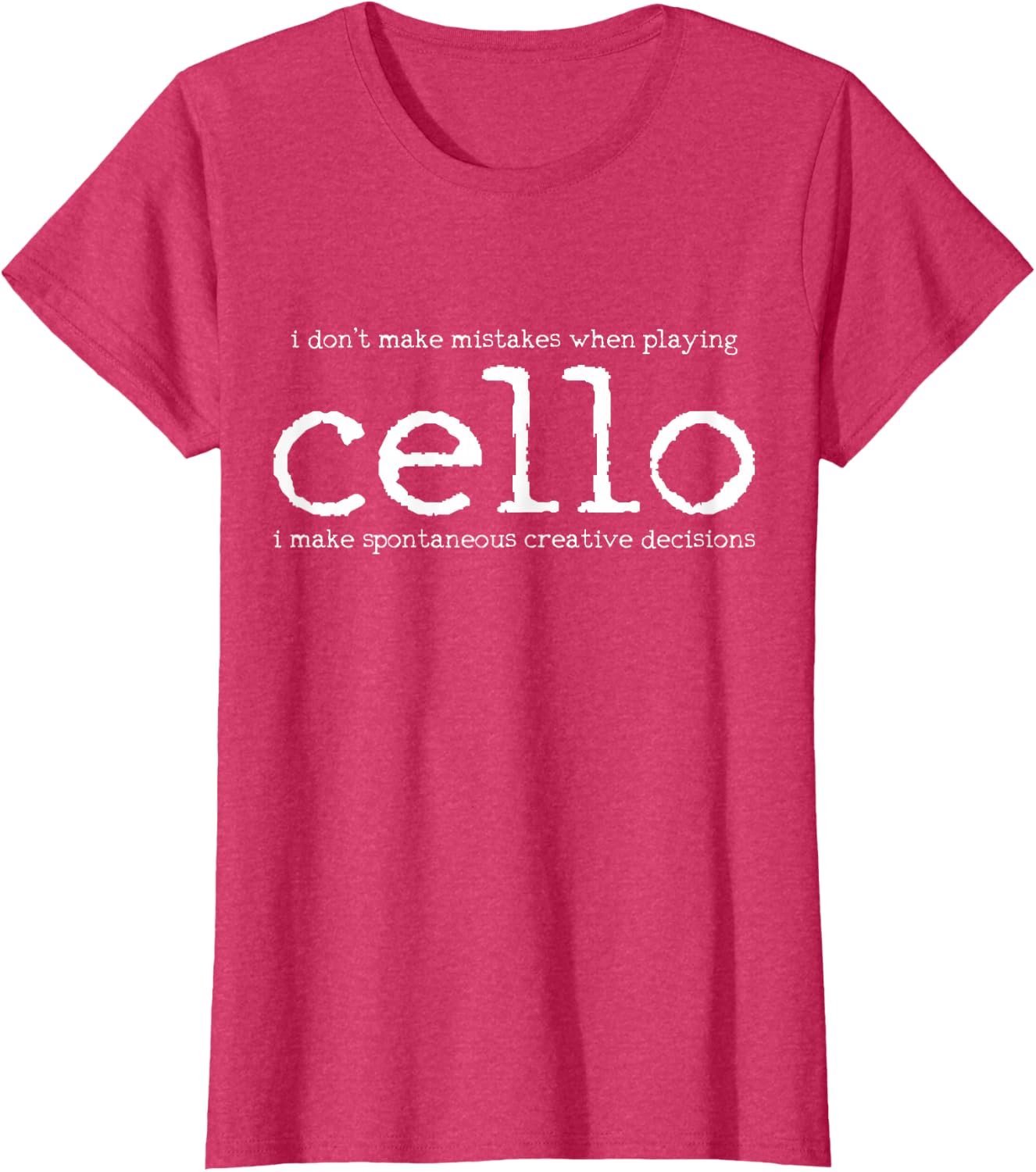 Cello Player Cellist Funny Gift T-Shirt Small