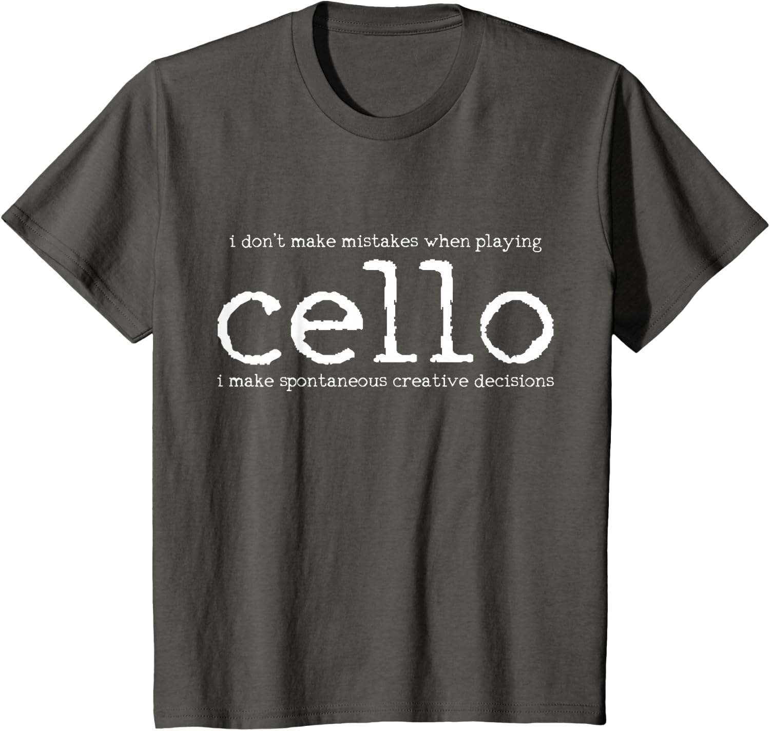 Cello Player Cellist Funny Gift T-Shirt Small