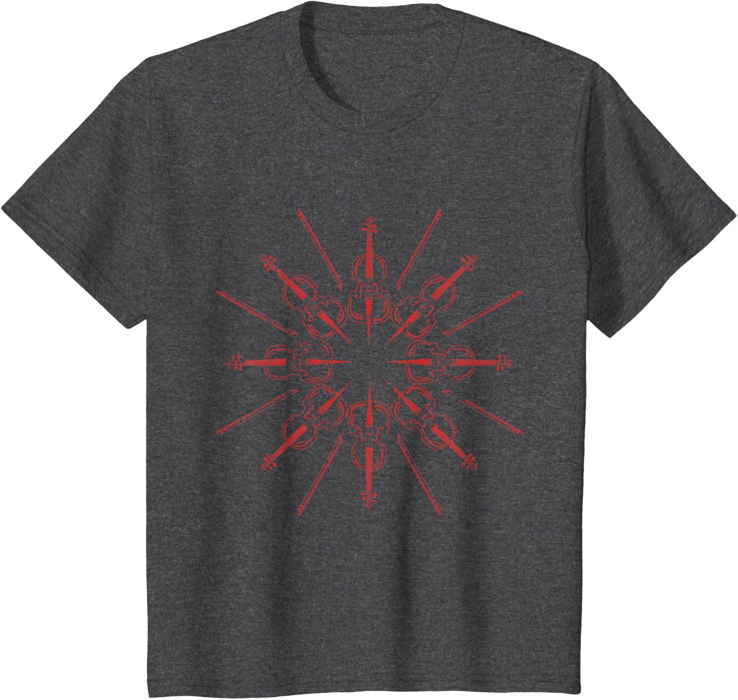 Cellists Music Gift Christmas Snowflake Cello T-Shirt