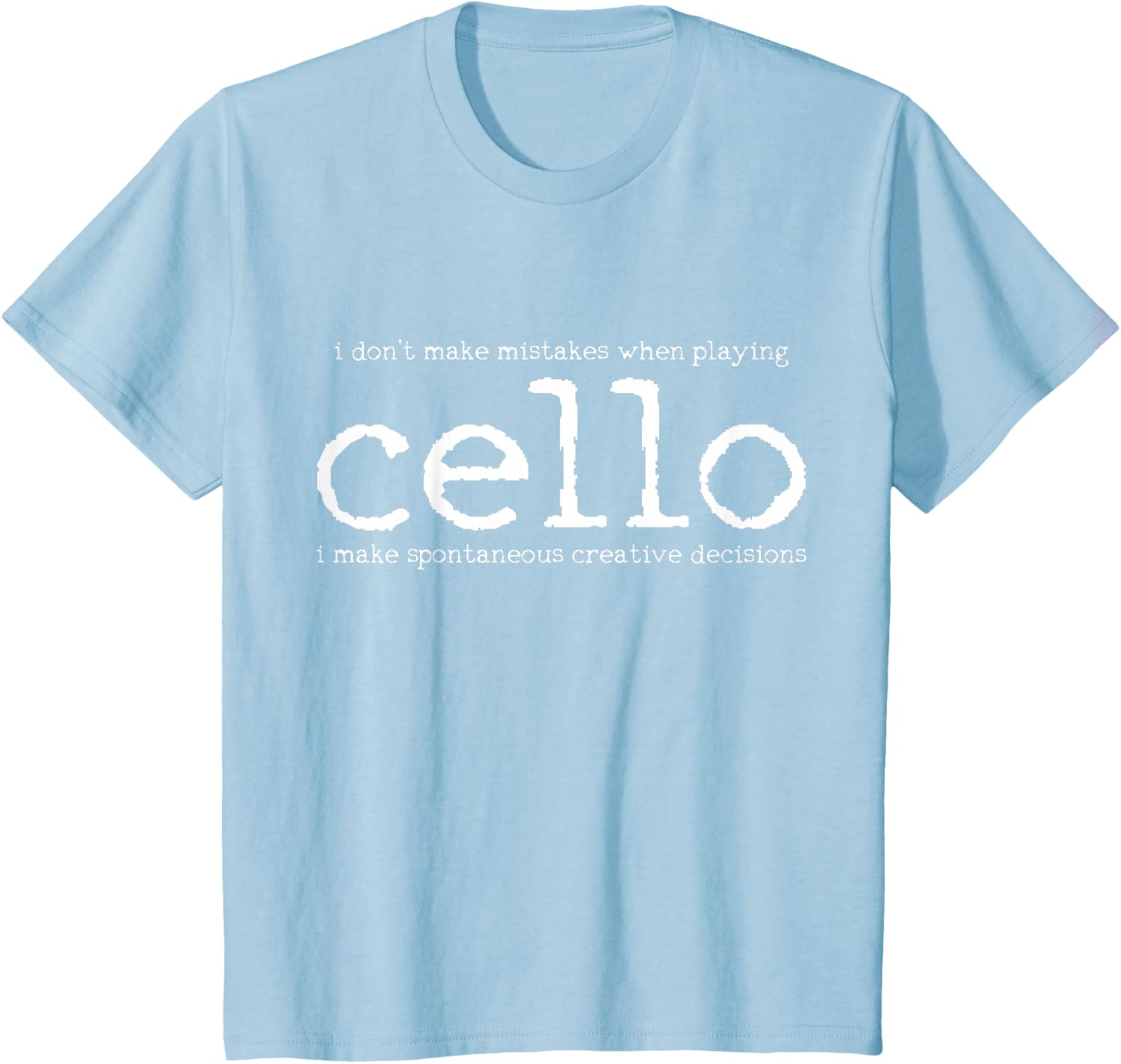Cello Player Cellist Funny Gift T-Shirt Small