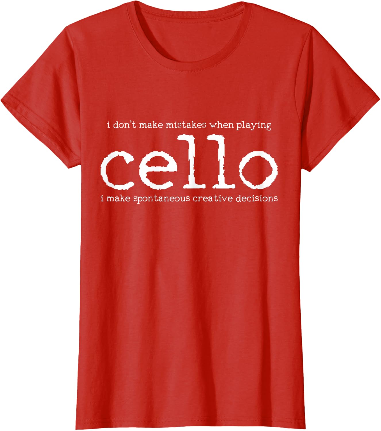 Cello Player Cellist Funny Gift T-Shirt Small