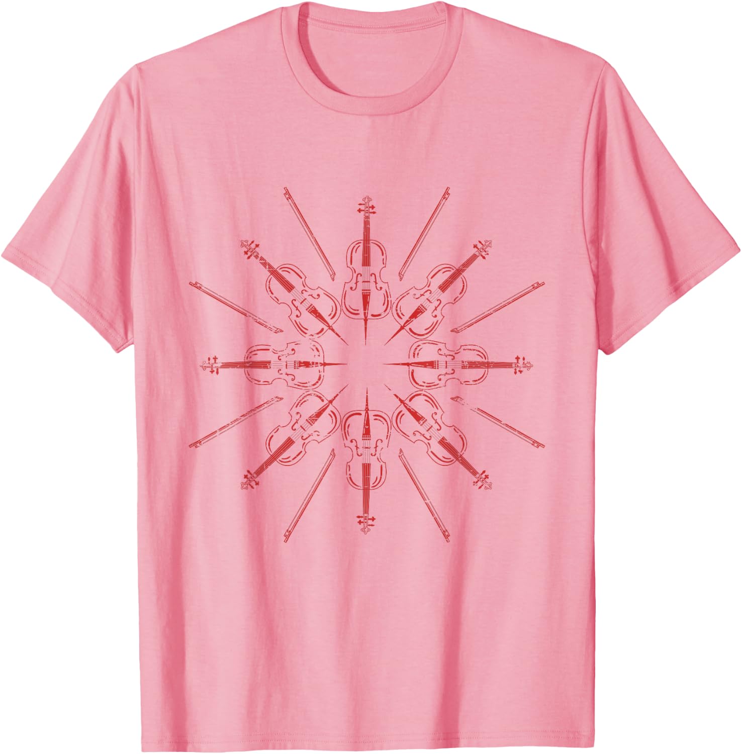 Cellists Music Gift Christmas Snowflake Cello T-Shirt