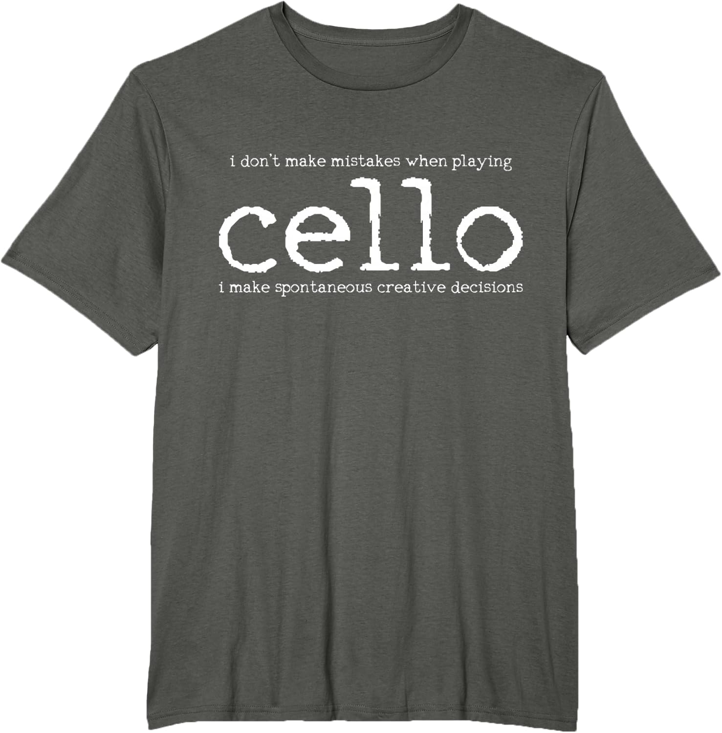 Cello Player Cellist Funny Gift T-Shirt Small