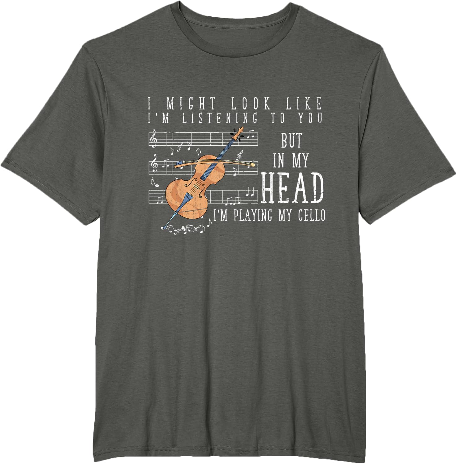Funny Orchestra Musician Cellist Gift Cello T-Shirt