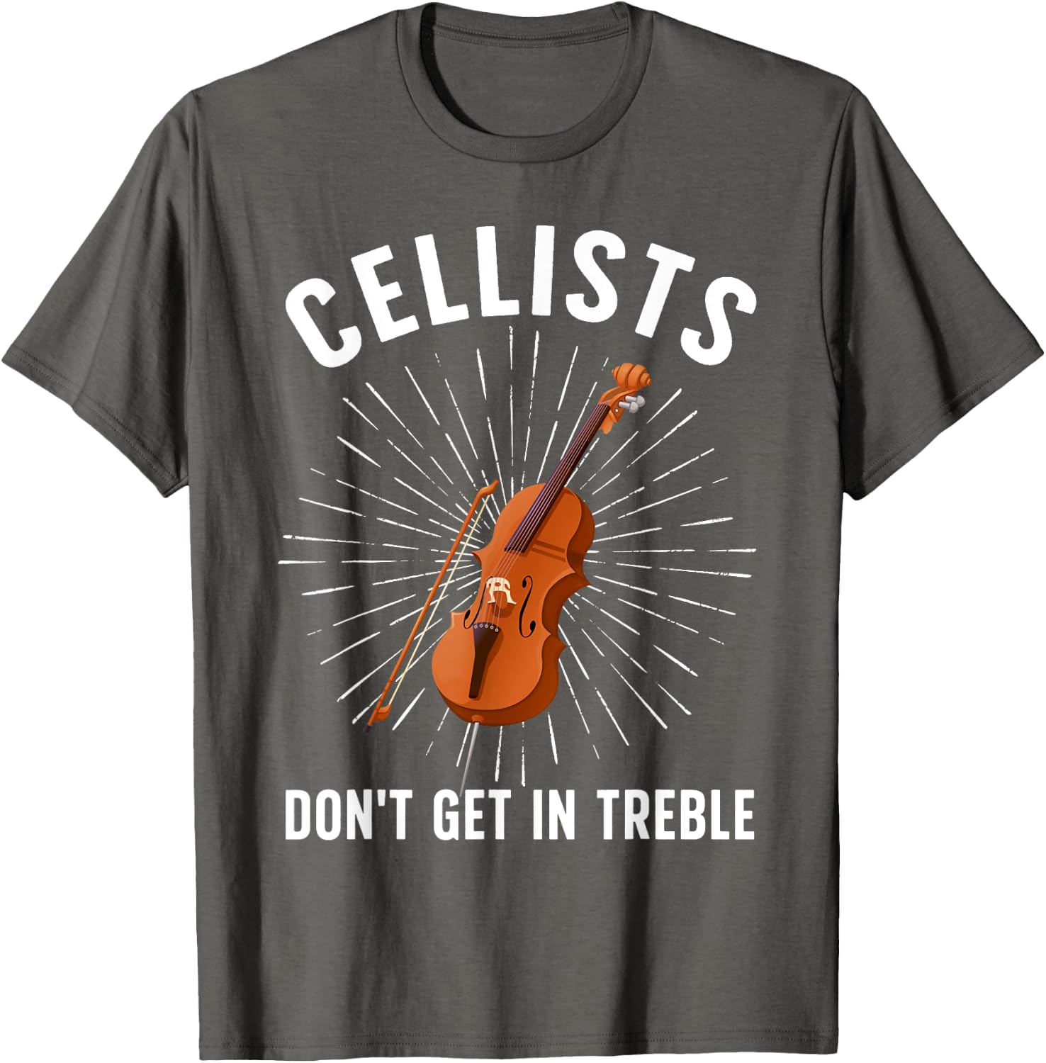 Best Cello Player Art for Men Women Kids Cello Lover Cellist T-Shirt