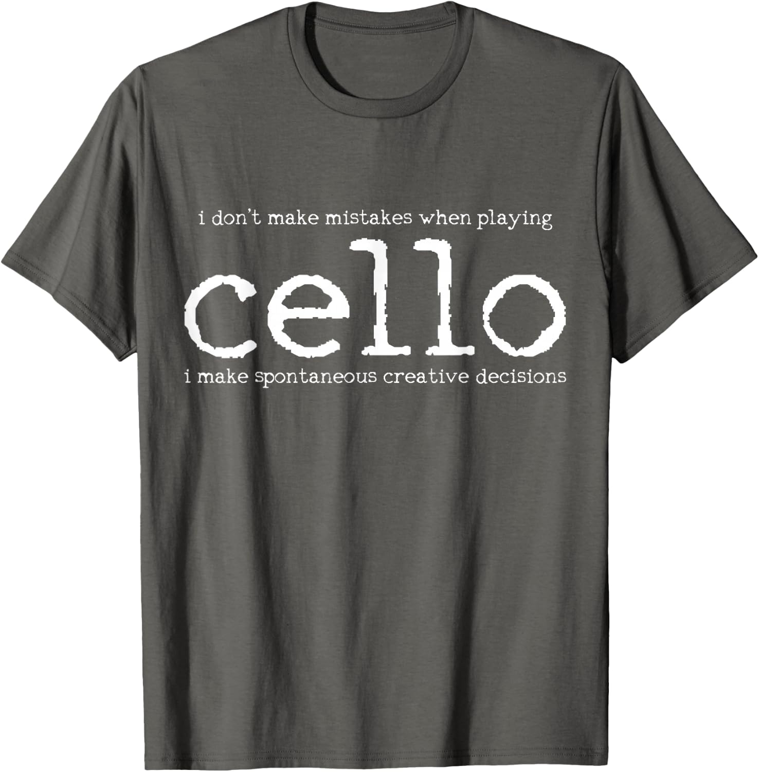 Cello Player Cellist Funny Gift T-Shirt Small