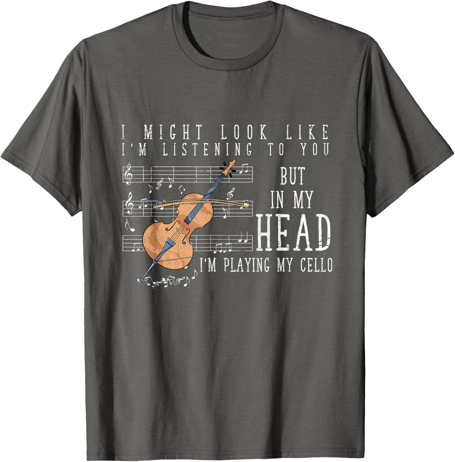 Funny Orchestra Musician Cellist Gift Cello T-Shirt