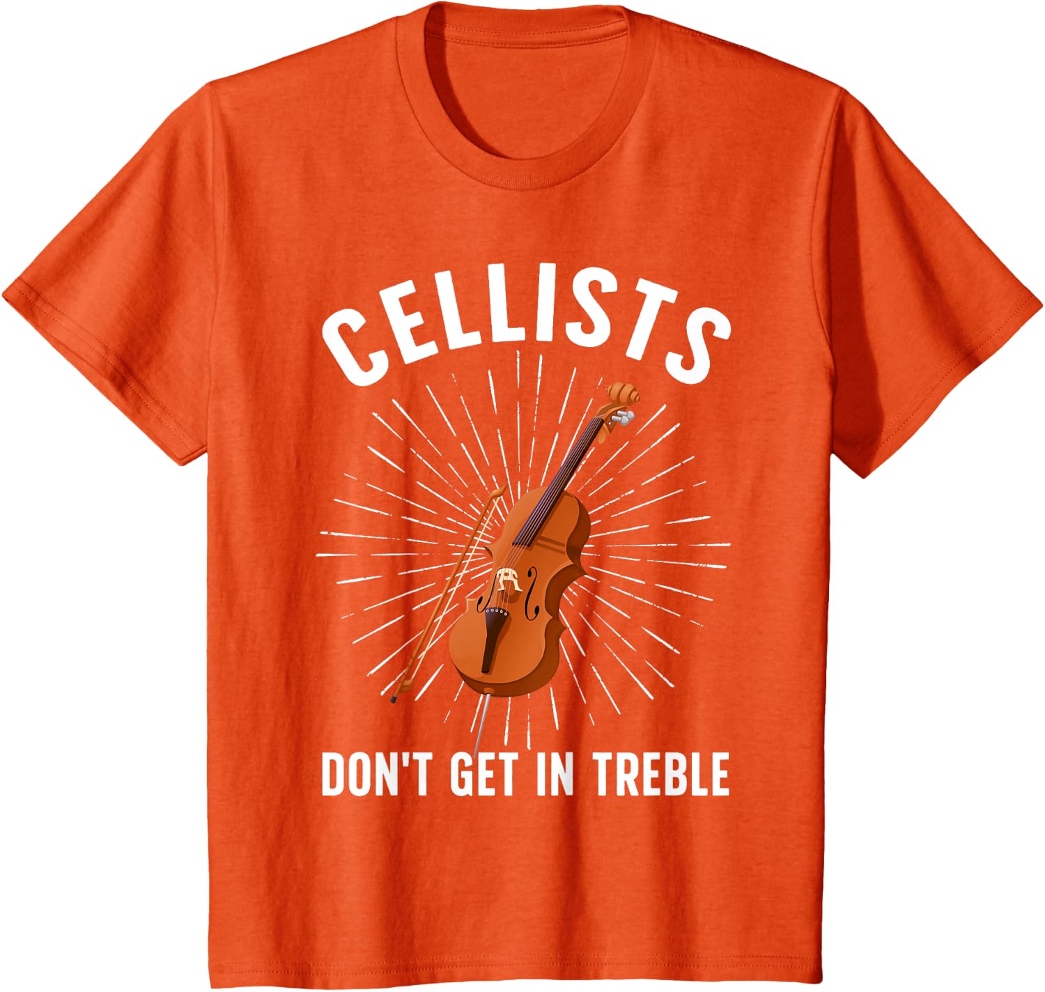 Best Cello Player Art for Men Women Kids Cello Lover Cellist T-Shirt
