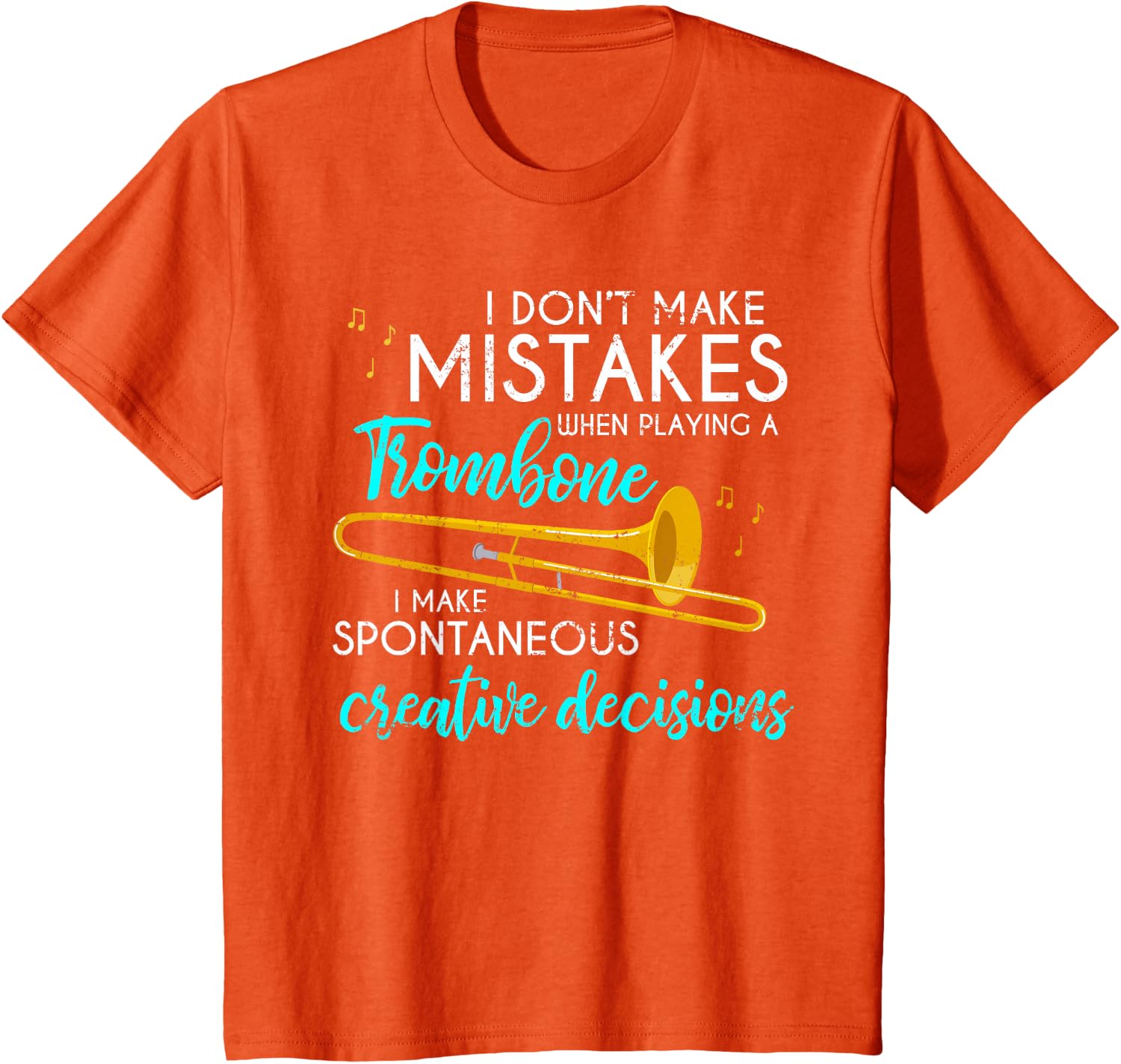 Orchestra Musician Gift Funny Trombone T-Shirt