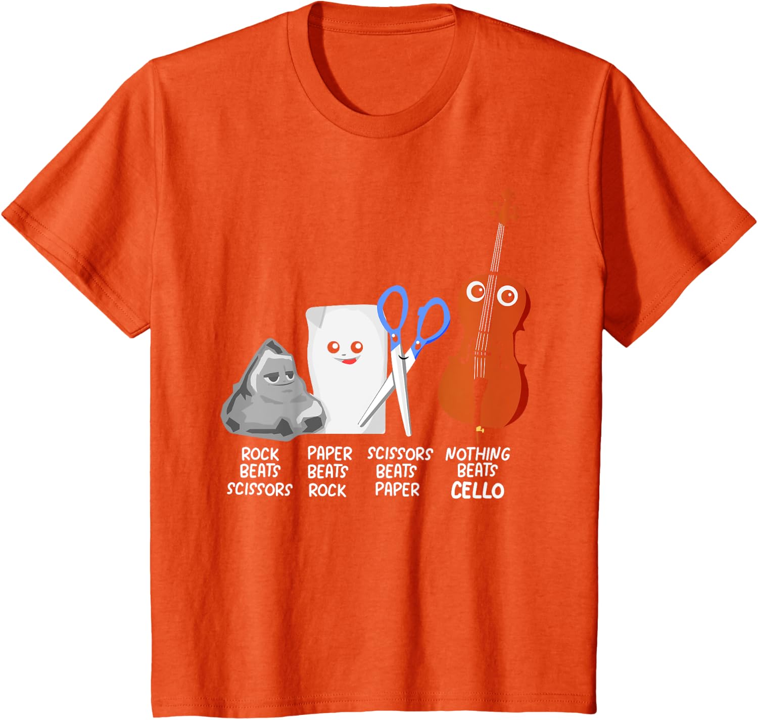 Nothing Beats Cello Quote Shirt Funny Cellist Gift Kids T-Shirt