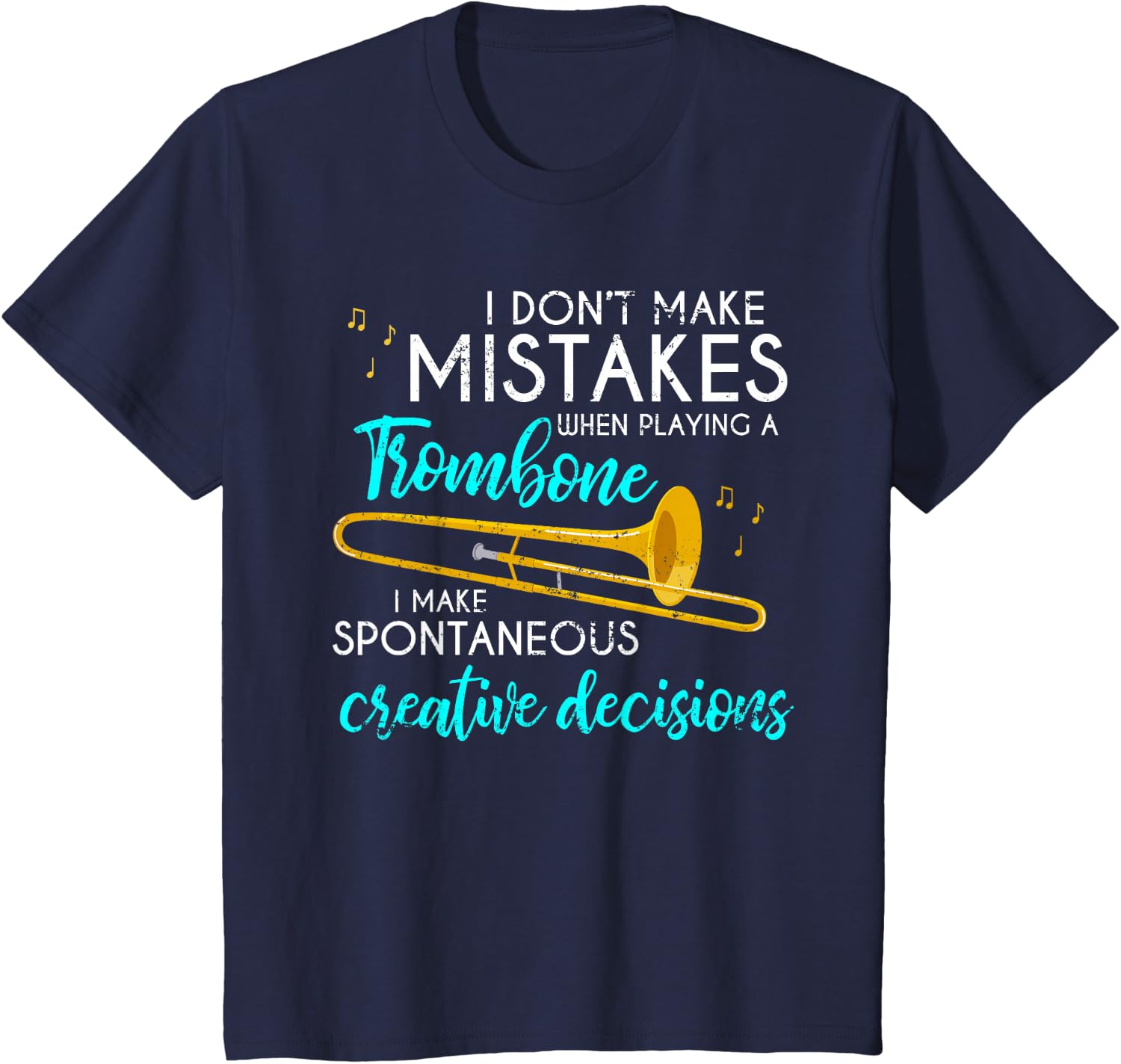 Orchestra Musician Gift Funny Trombone T-Shirt