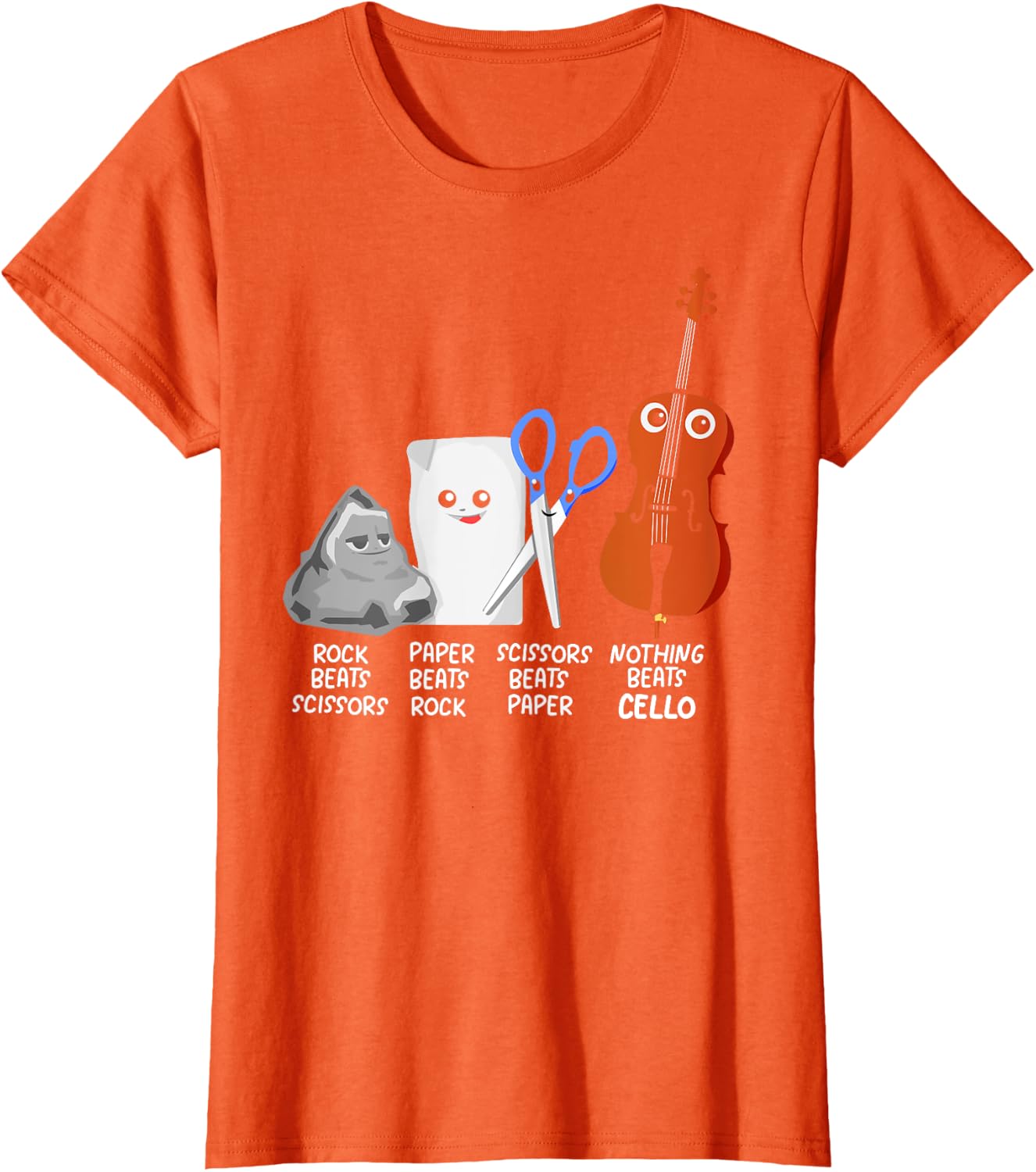 Nothing Beats Cello Quote Shirt Funny Cellist Gift Kids T-Shirt