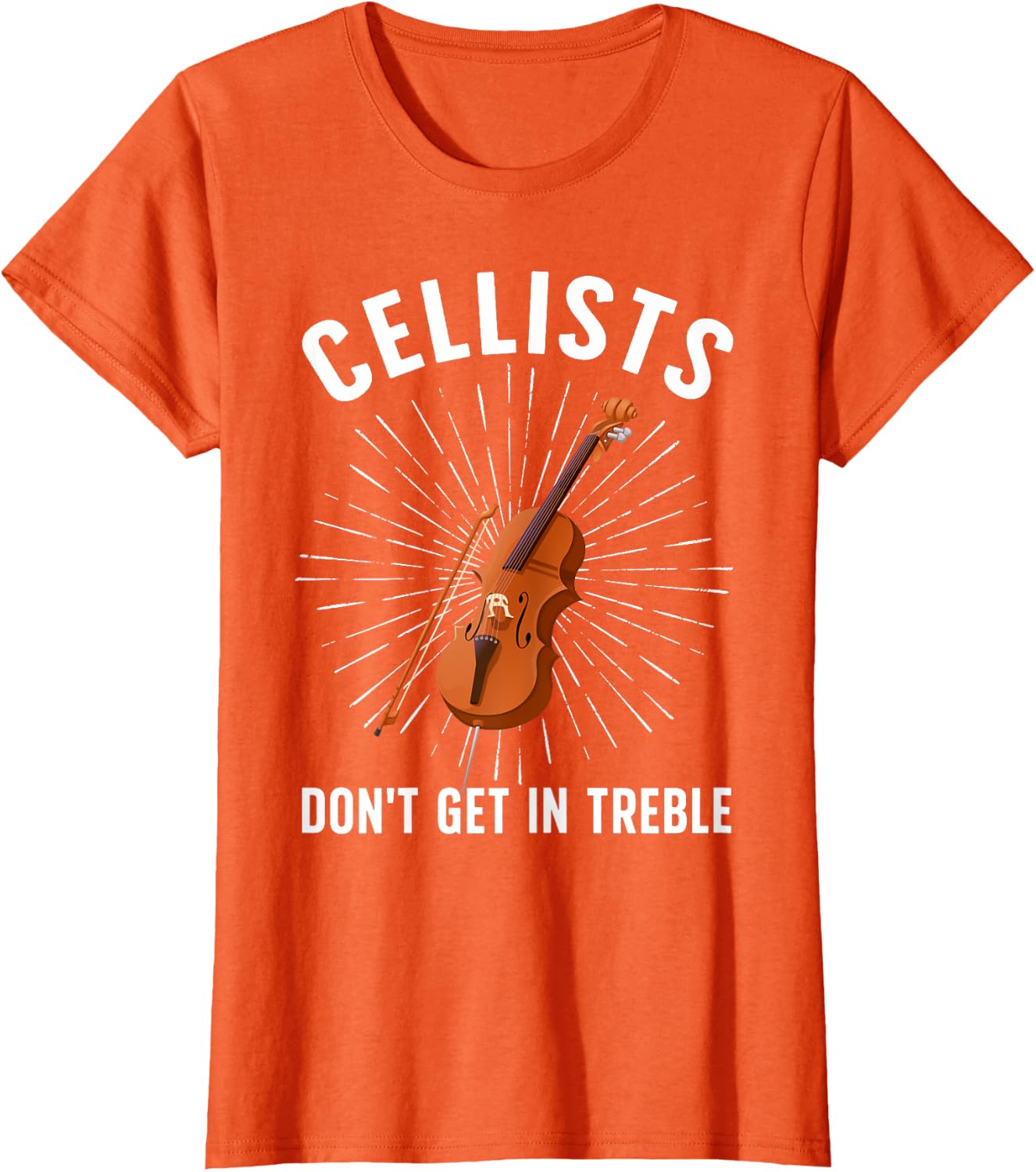 Best Cello Player Art for Men Women Kids Cello Lover Cellist T-Shirt