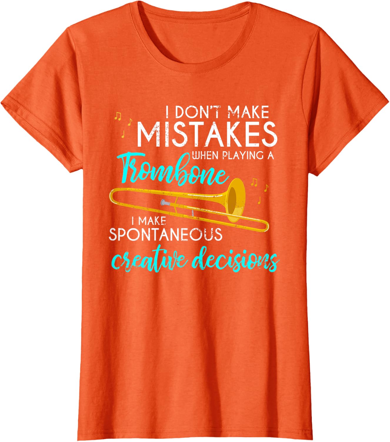 Orchestra Musician Gift Funny Trombone T-Shirt
