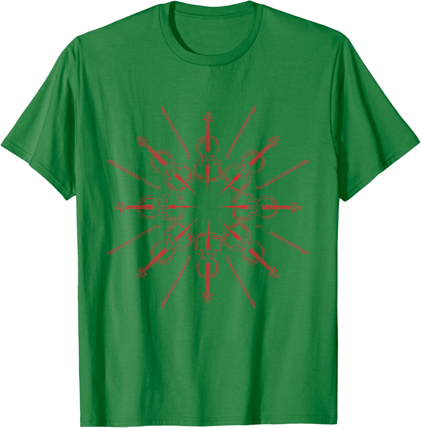 Cellists Music Gift Christmas Snowflake Cello T-Shirt