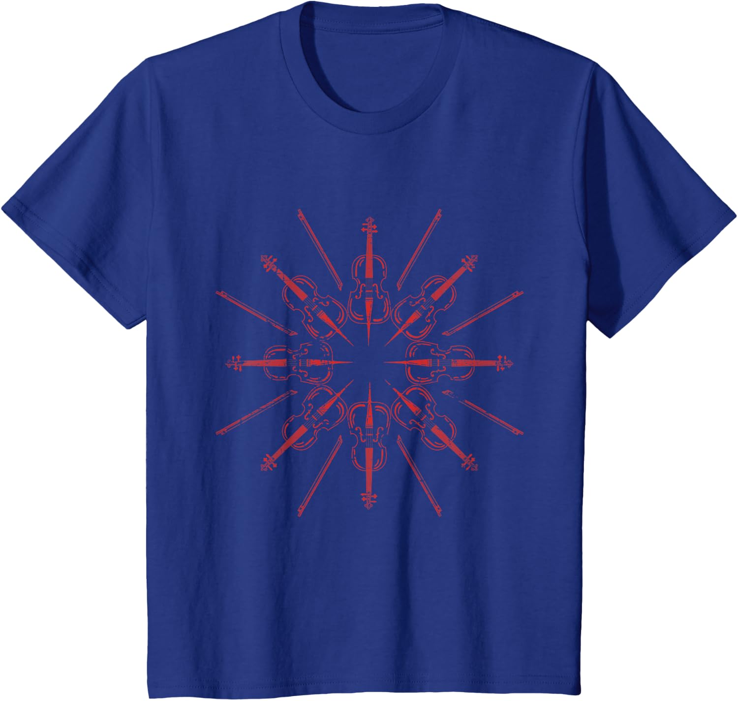 Cellists Music Gift Christmas Snowflake Cello T-Shirt