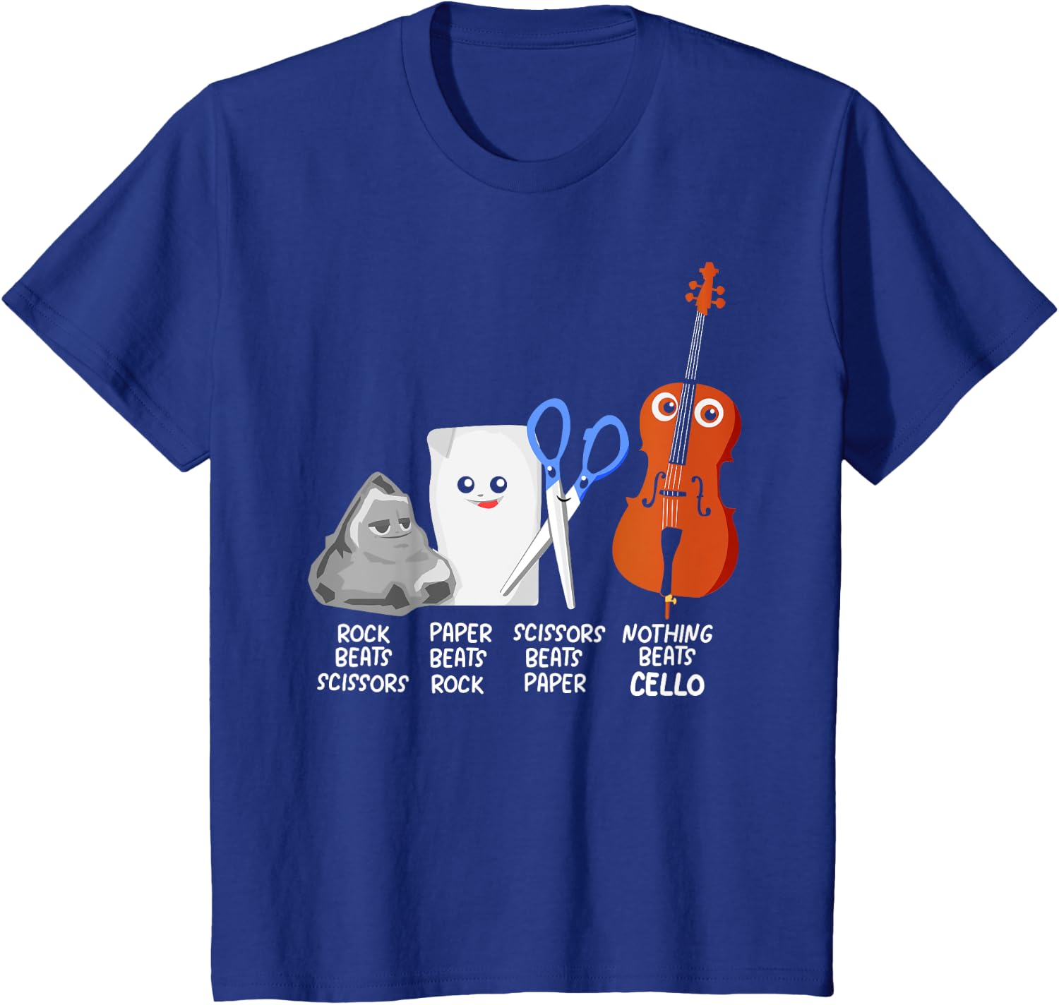 Nothing Beats Cello Quote Shirt Funny Cellist Gift Kids T-Shirt