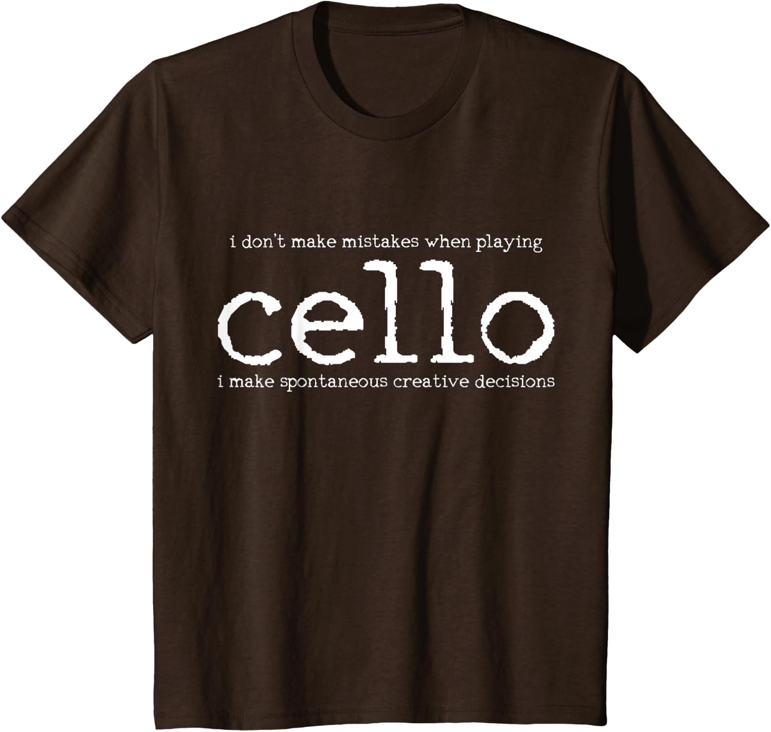 Cello Player Cellist Funny Gift T-Shirt Small