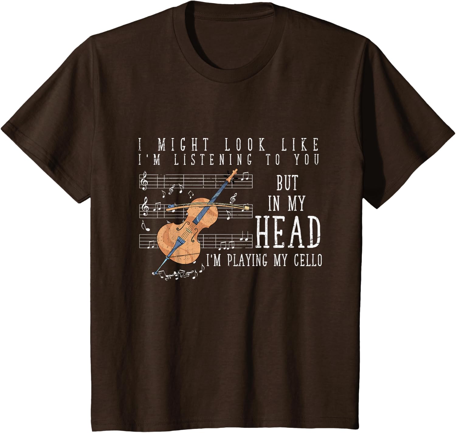 Funny Orchestra Musician Cellist Gift Cello T-Shirt