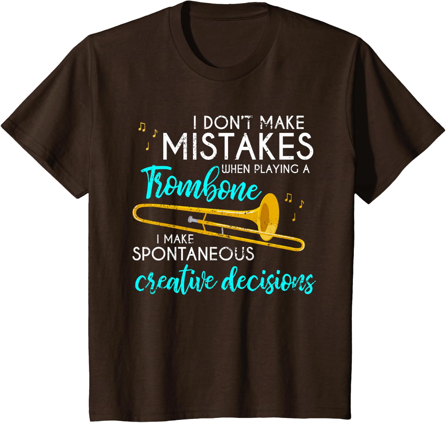 Orchestra Musician Gift Funny Trombone T-Shirt