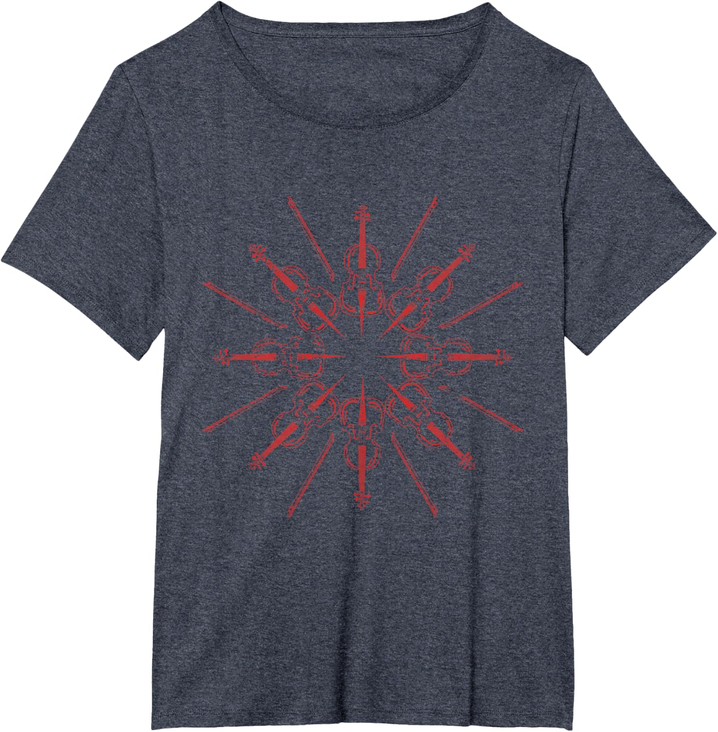 Cellists Music Gift Christmas Snowflake Cello T-Shirt