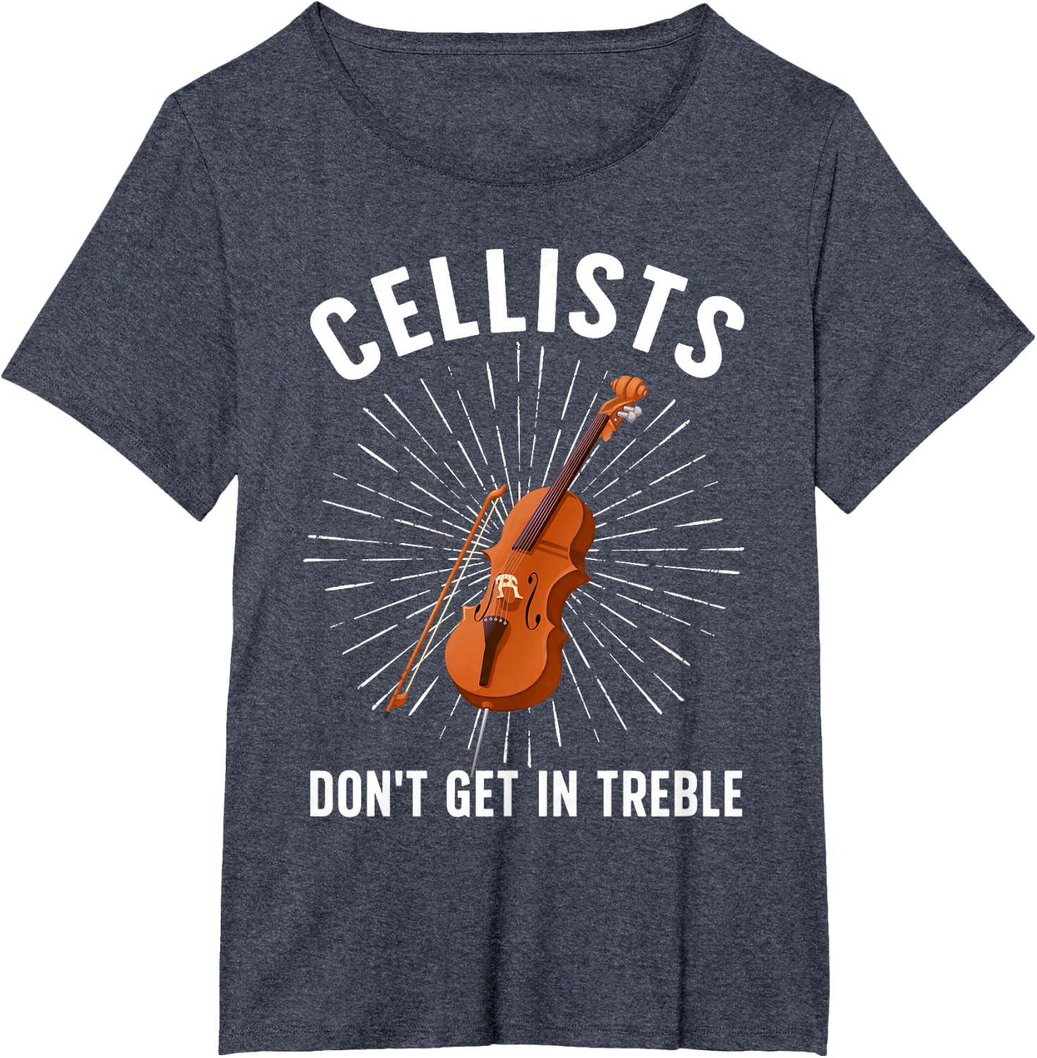 Best Cello Player Art for Men Women Kids Cello Lover Cellist T-Shirt