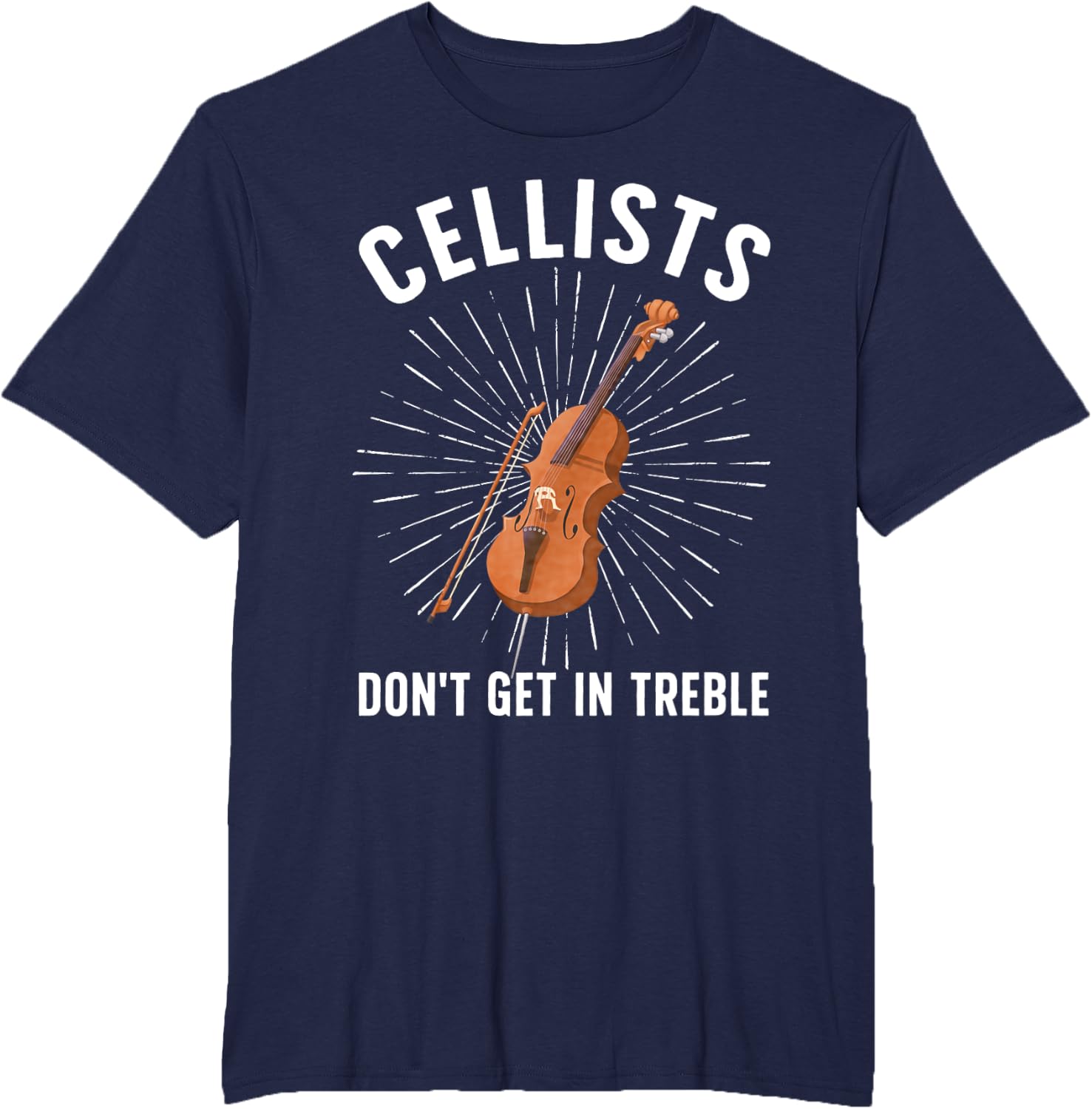 Best Cello Player Art for Men Women Kids Cello Lover Cellist T-Shirt