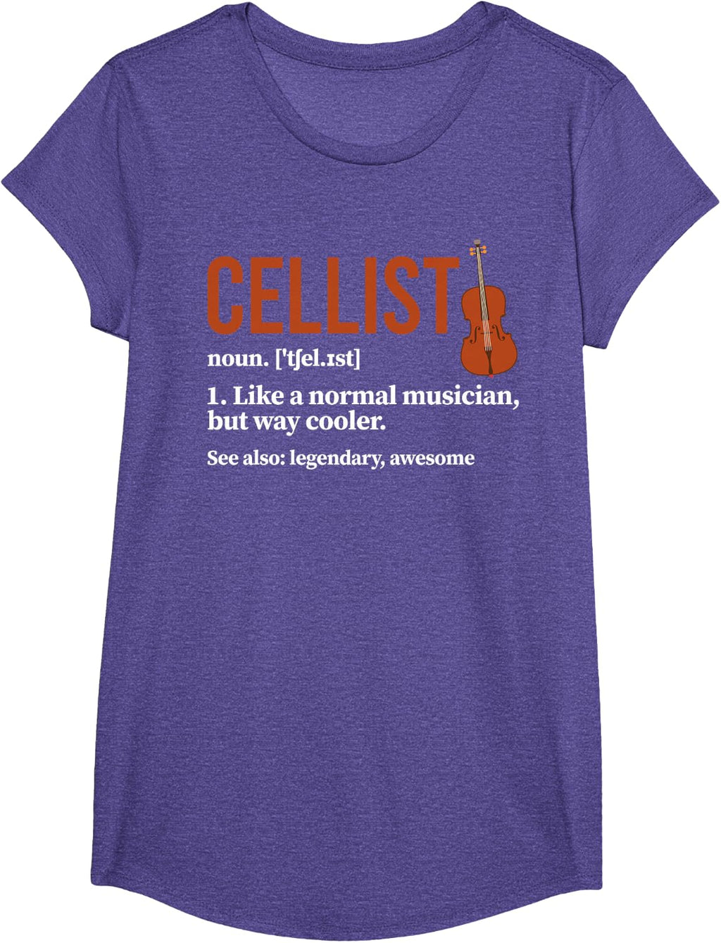 Cellist Definition Cello Player Cello Lover T-Shirt
