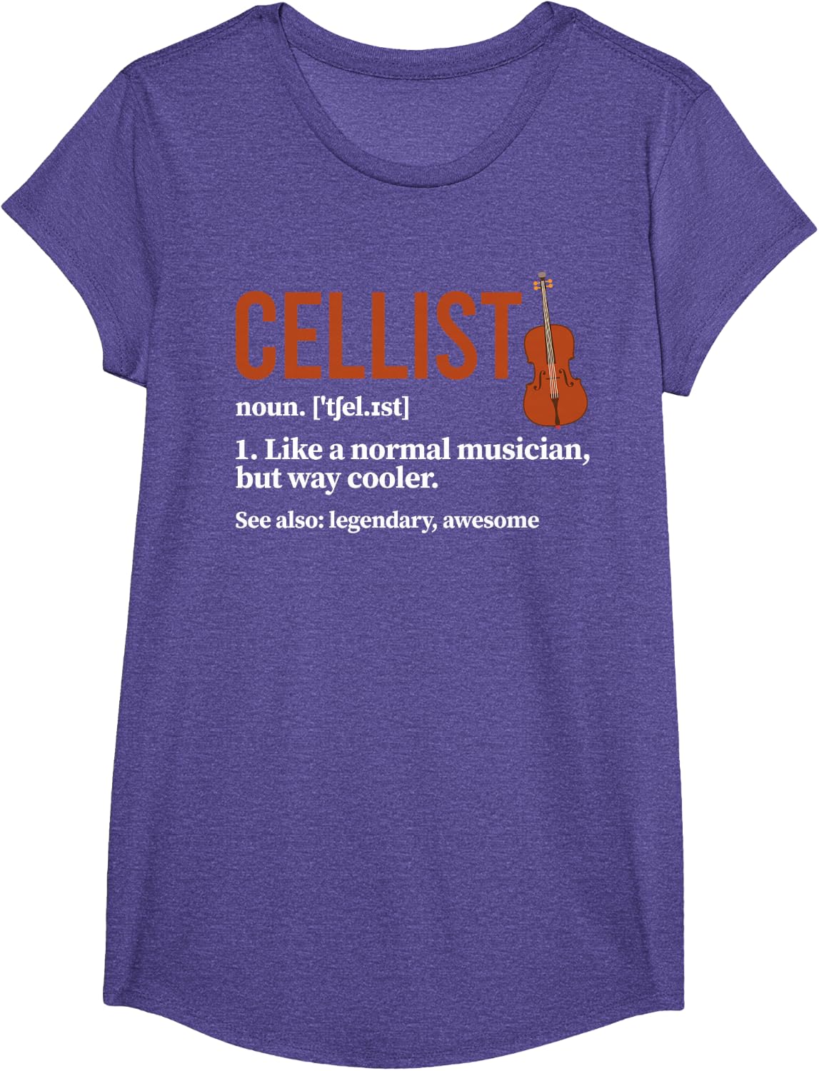 Cellist Definition Cello Player Cello Lover T-Shirt