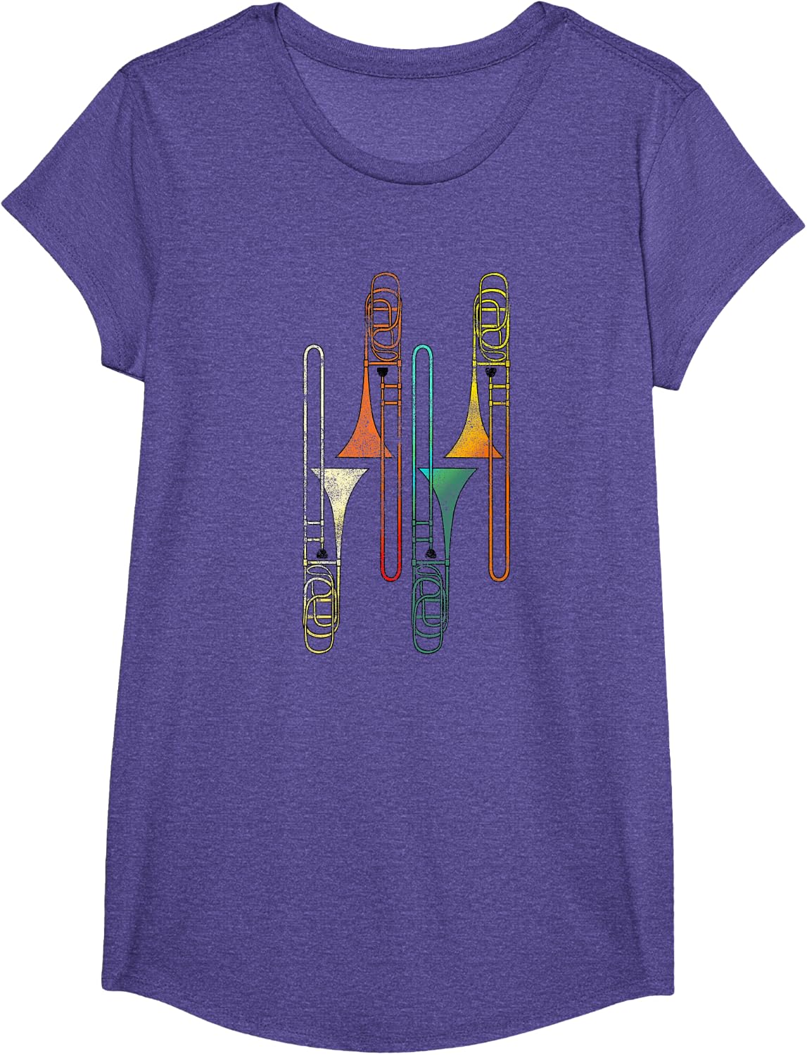 Retro Trombone - Jazz T-Shirt