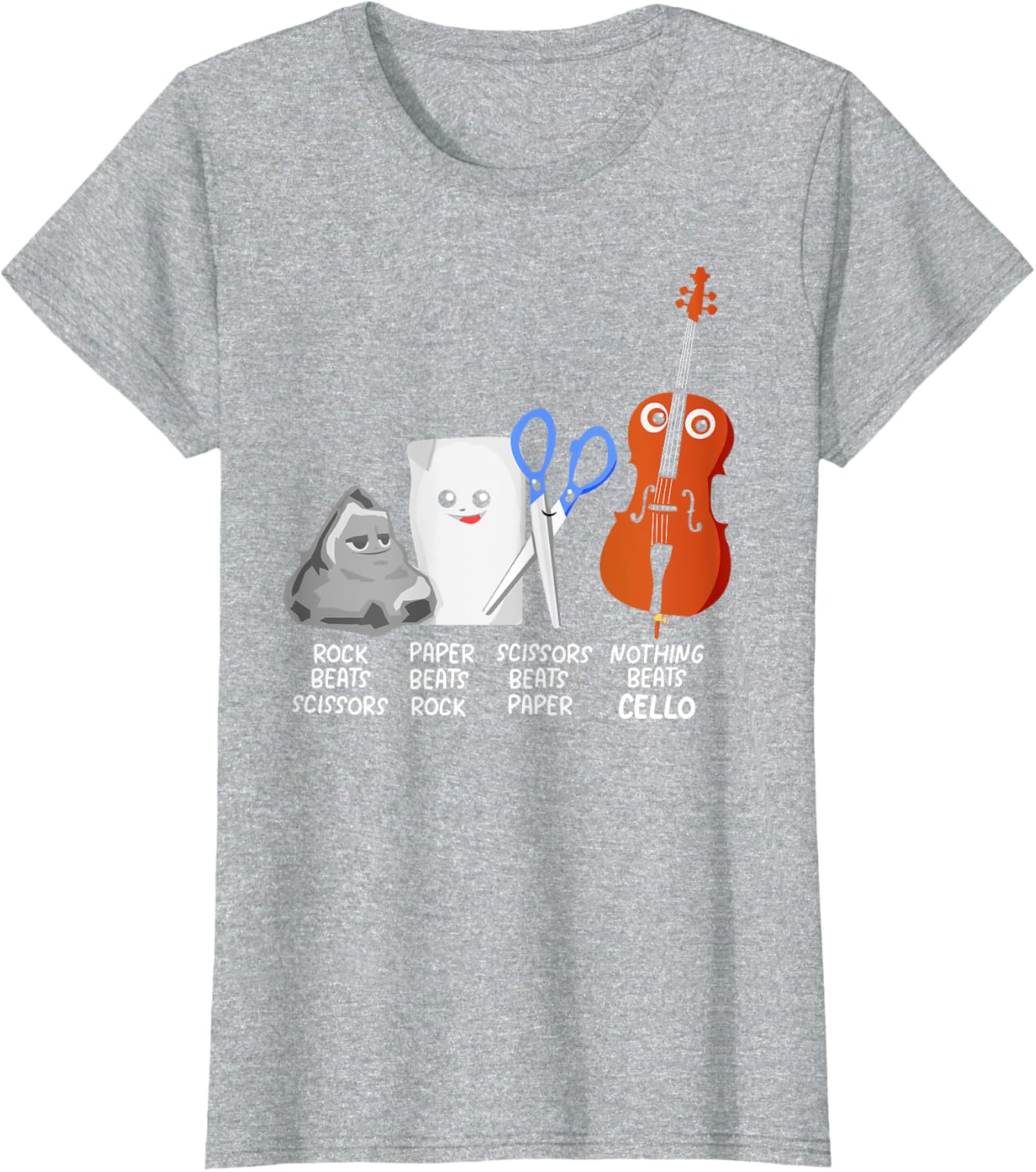 Nothing Beats Cello Quote Shirt Funny Cellist Gift Kids T-Shirt