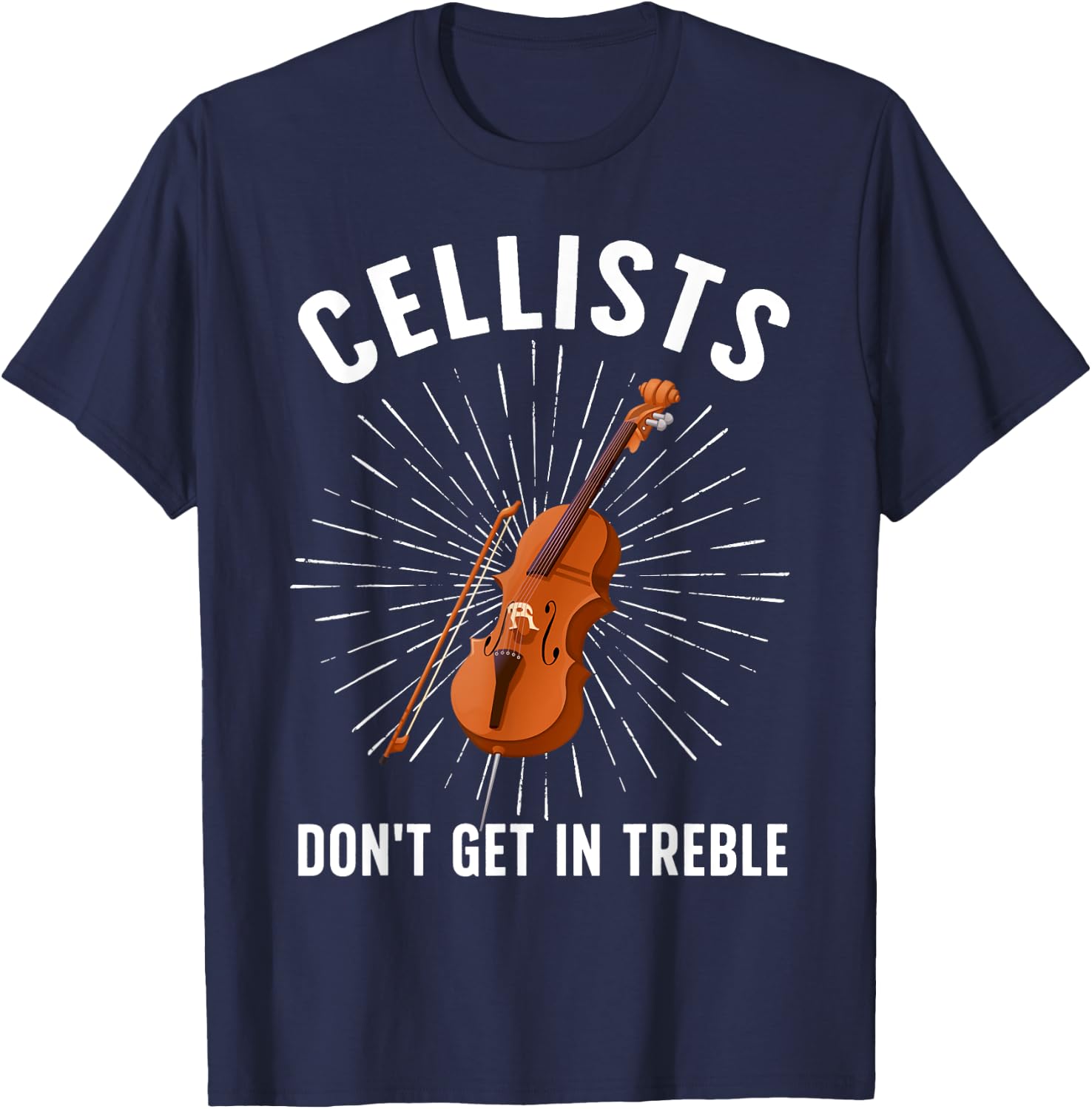 Best Cello Player Art for Men Women Kids Cello Lover Cellist T-Shirt