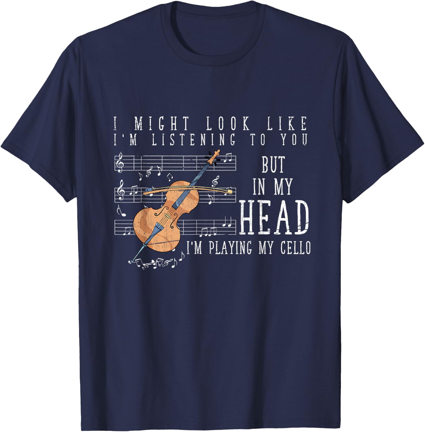 Funny Orchestra Musician Cellist Gift Cello T-Shirt