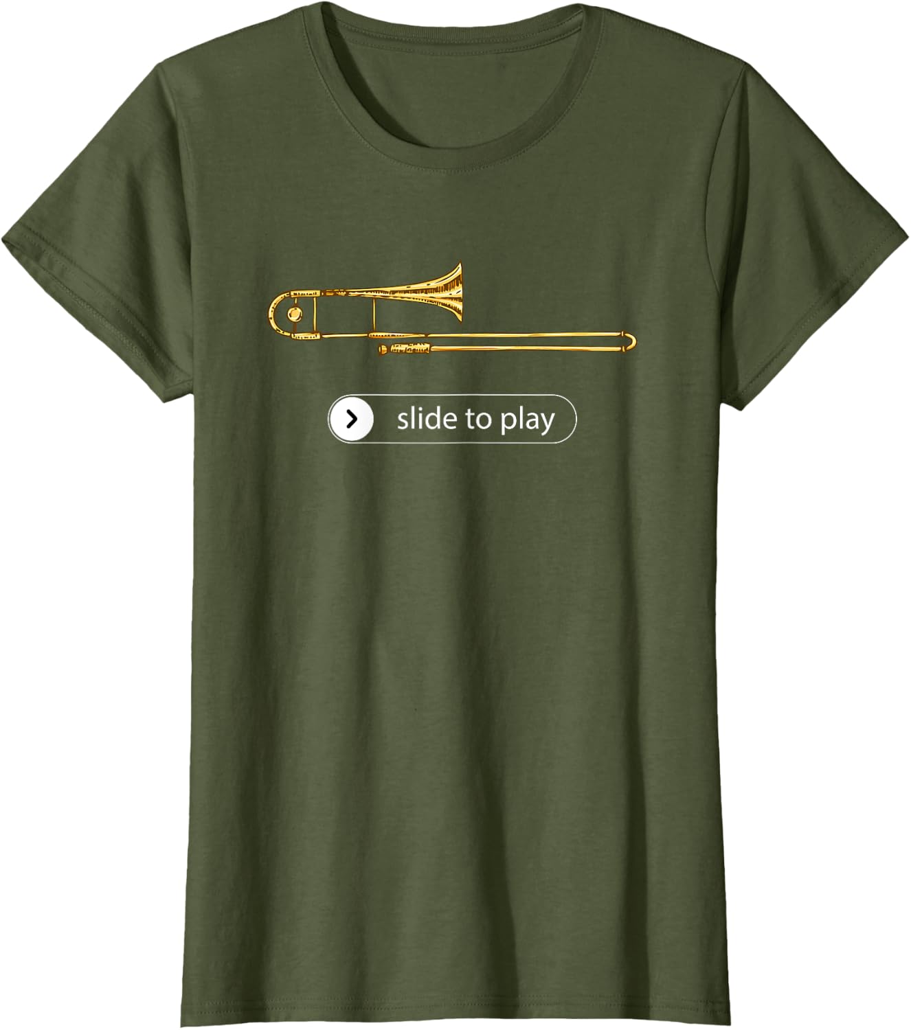 Slide to Play, Funny Trombone T-Shirt