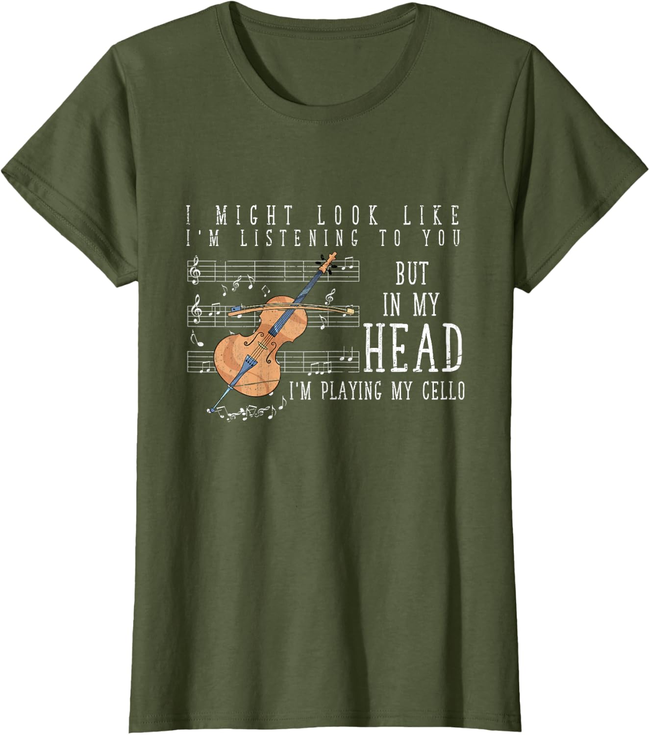 Funny Orchestra Musician Cellist Gift Cello T-Shirt