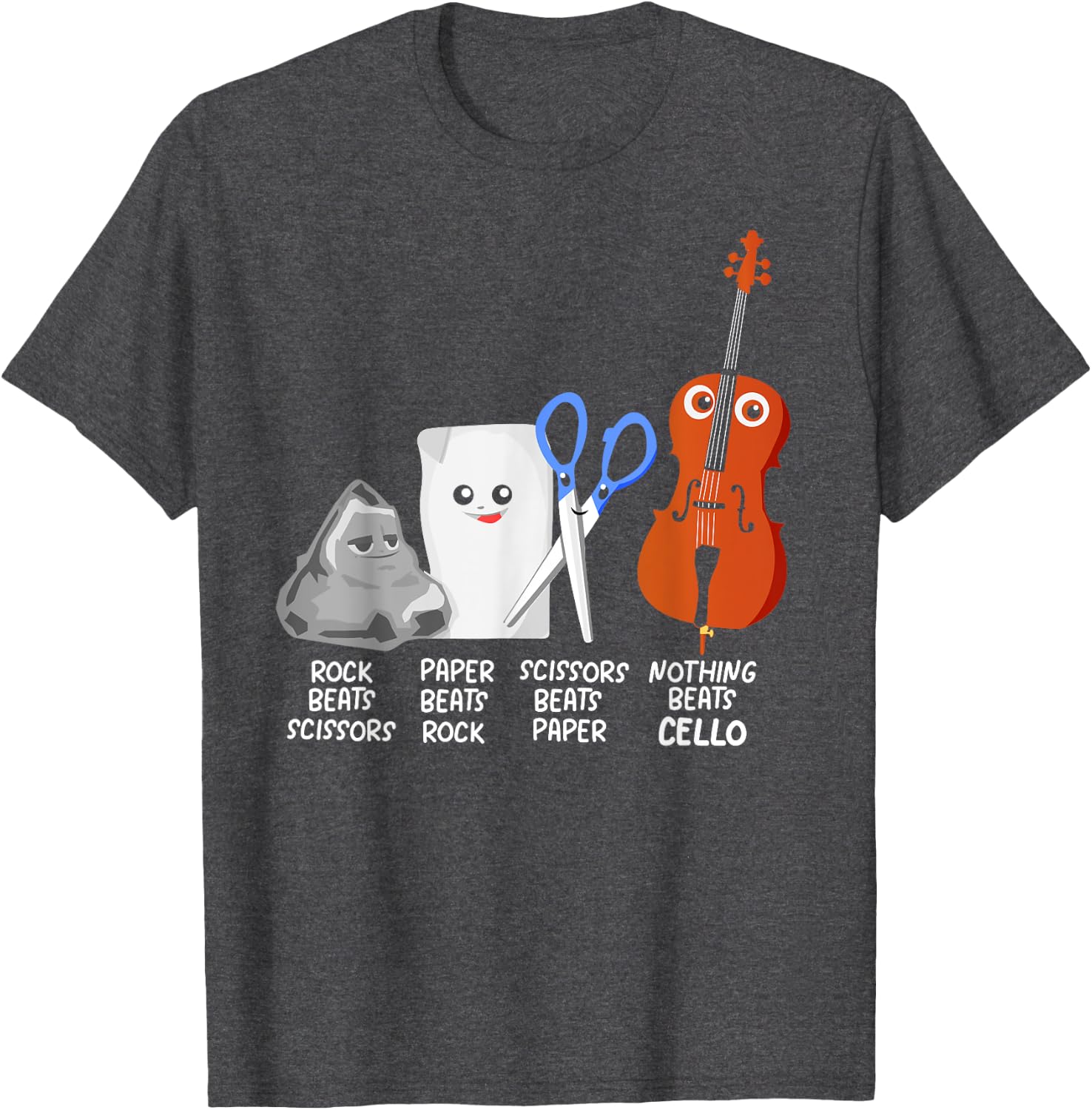 Nothing Beats Cello Quote Shirt Funny Cellist Gift Kids T-Shirt