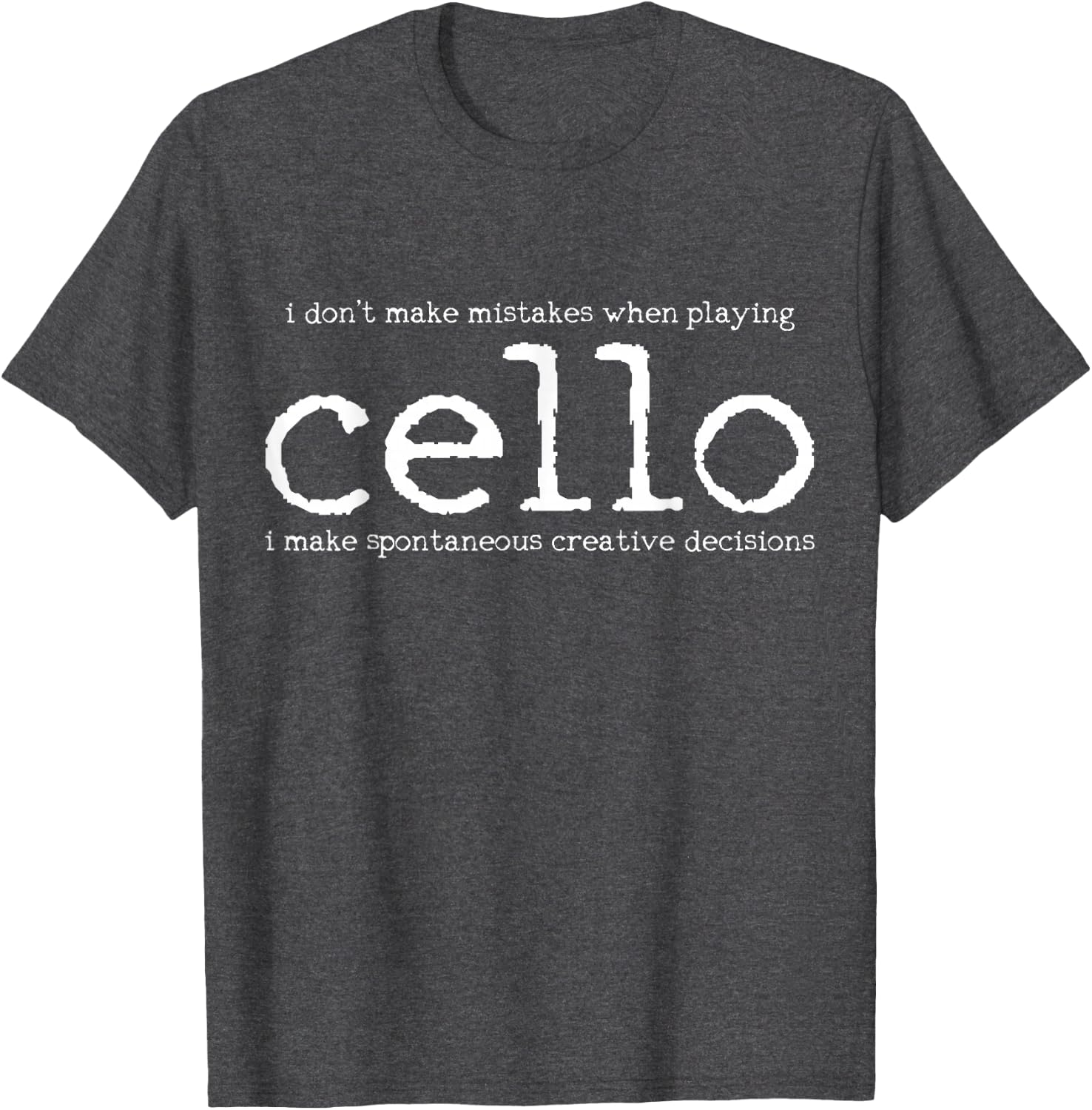 Cello Player Cellist Funny Gift T-Shirt Small