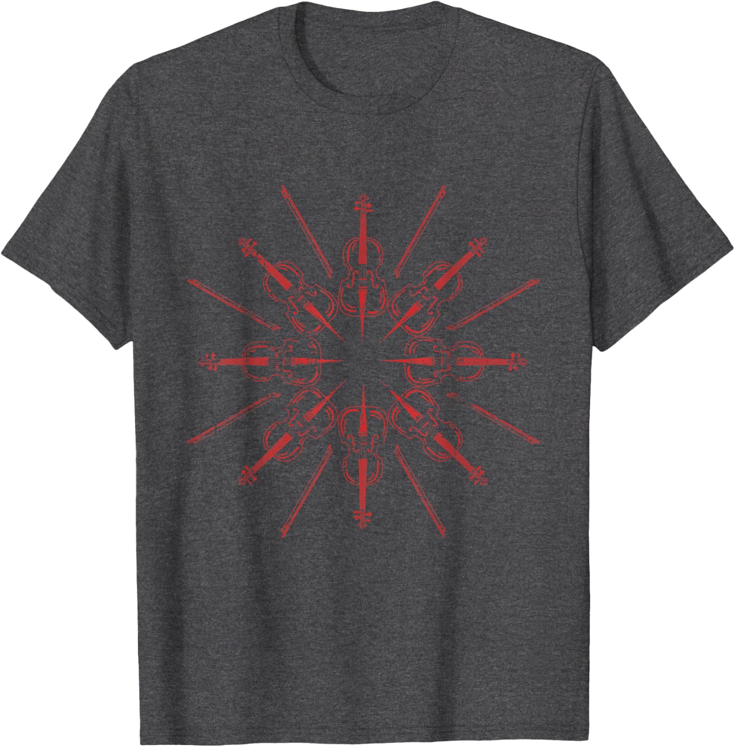 Cellists Music Gift Christmas Snowflake Cello T-Shirt