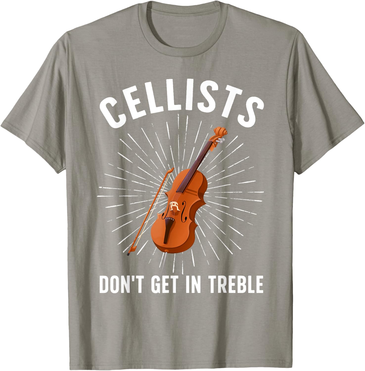 Best Cello Player Art for Men Women Kids Cello Lover Cellist T-Shirt