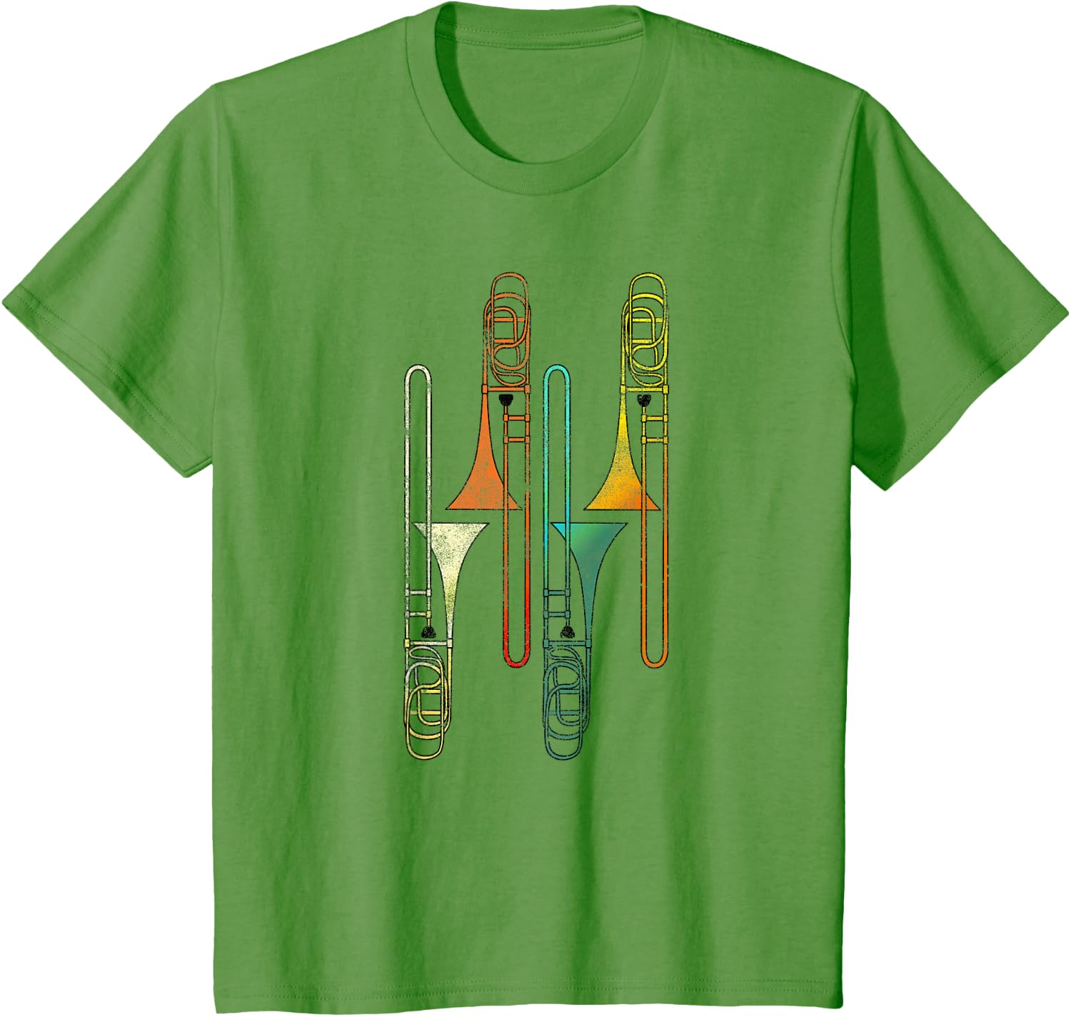Retro Trombone - Jazz T-Shirt