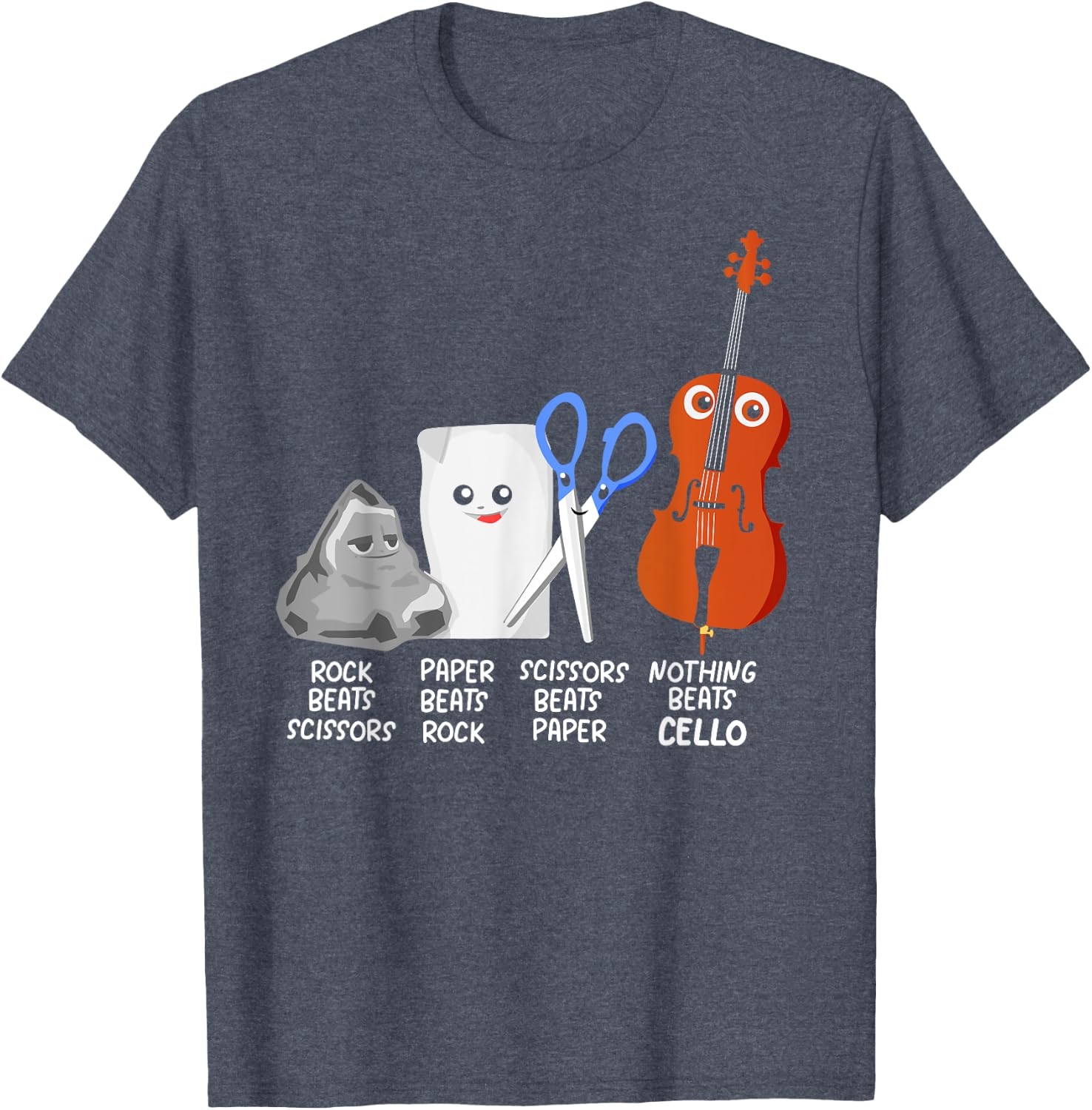 Nothing Beats Cello Quote Shirt Funny Cellist Gift Kids T-Shirt