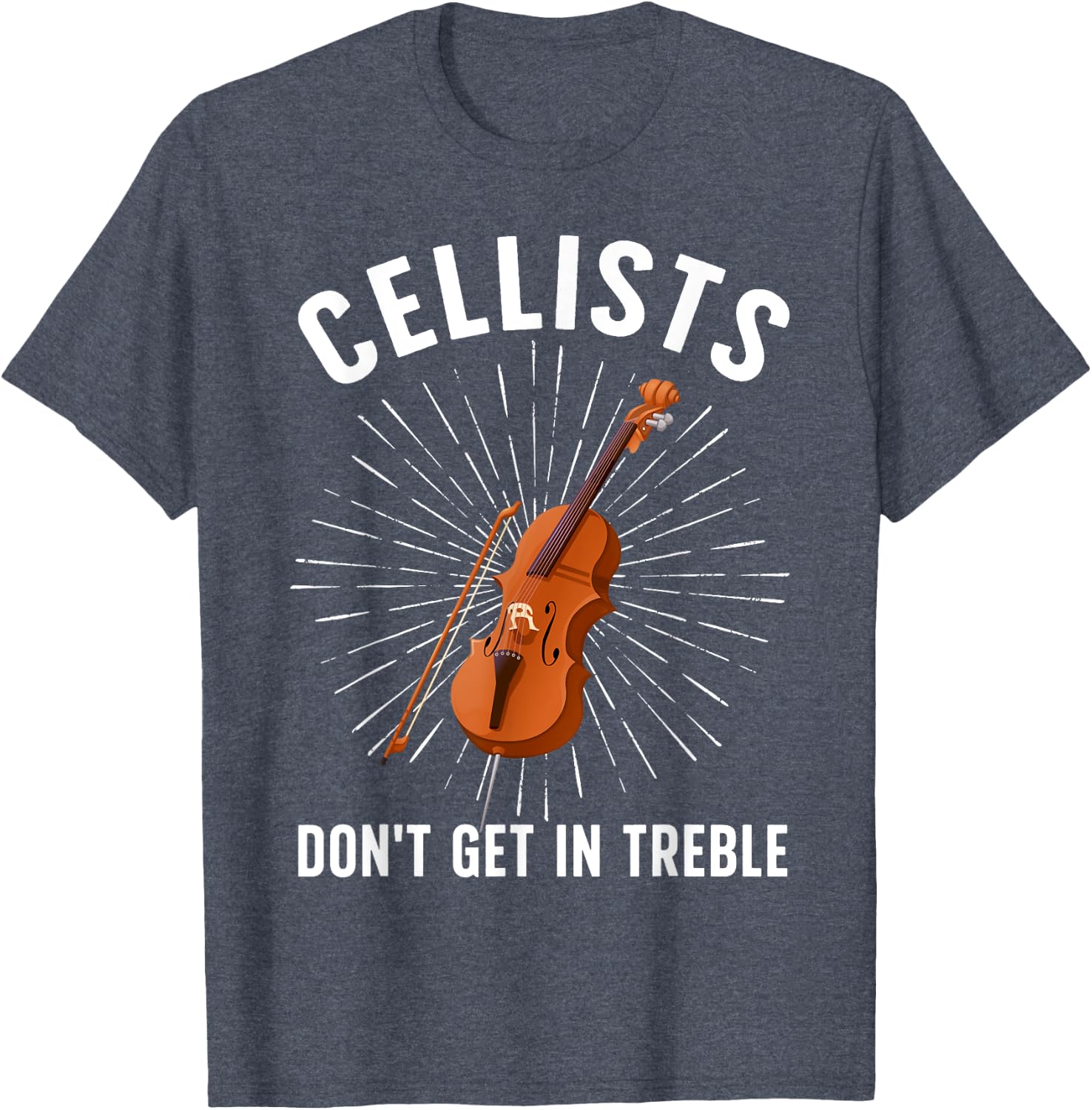Best Cello Player Art for Men Women Kids Cello Lover Cellist T-Shirt