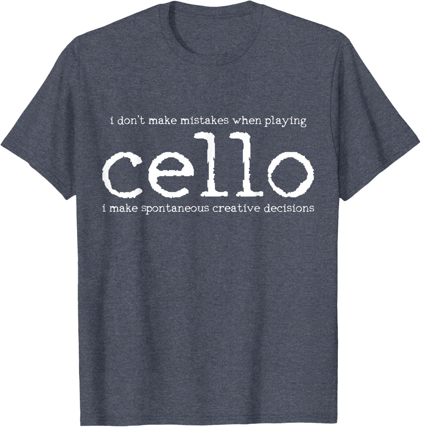 Cello Player Cellist Funny Gift T-Shirt Small