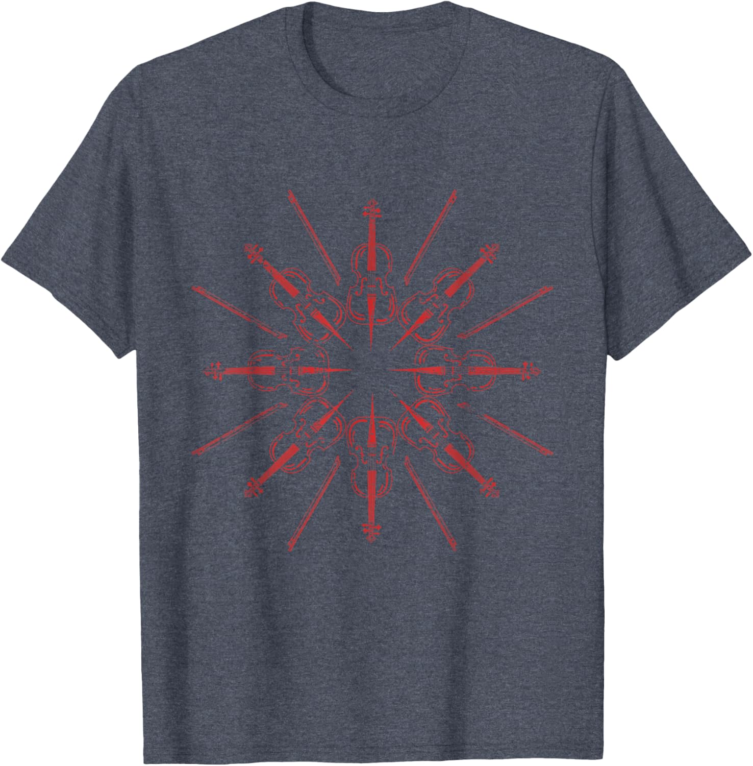 Cellists Music Gift Christmas Snowflake Cello T-Shirt