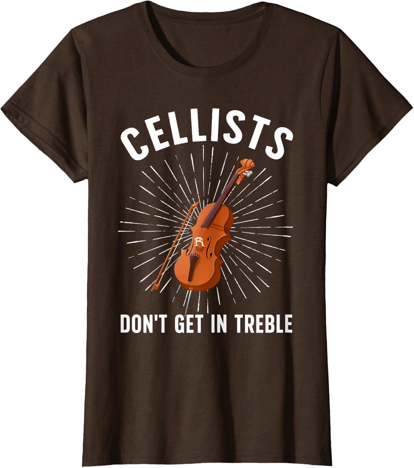 Best Cello Player Art for Men Women Kids Cello Lover Cellist T-Shirt
