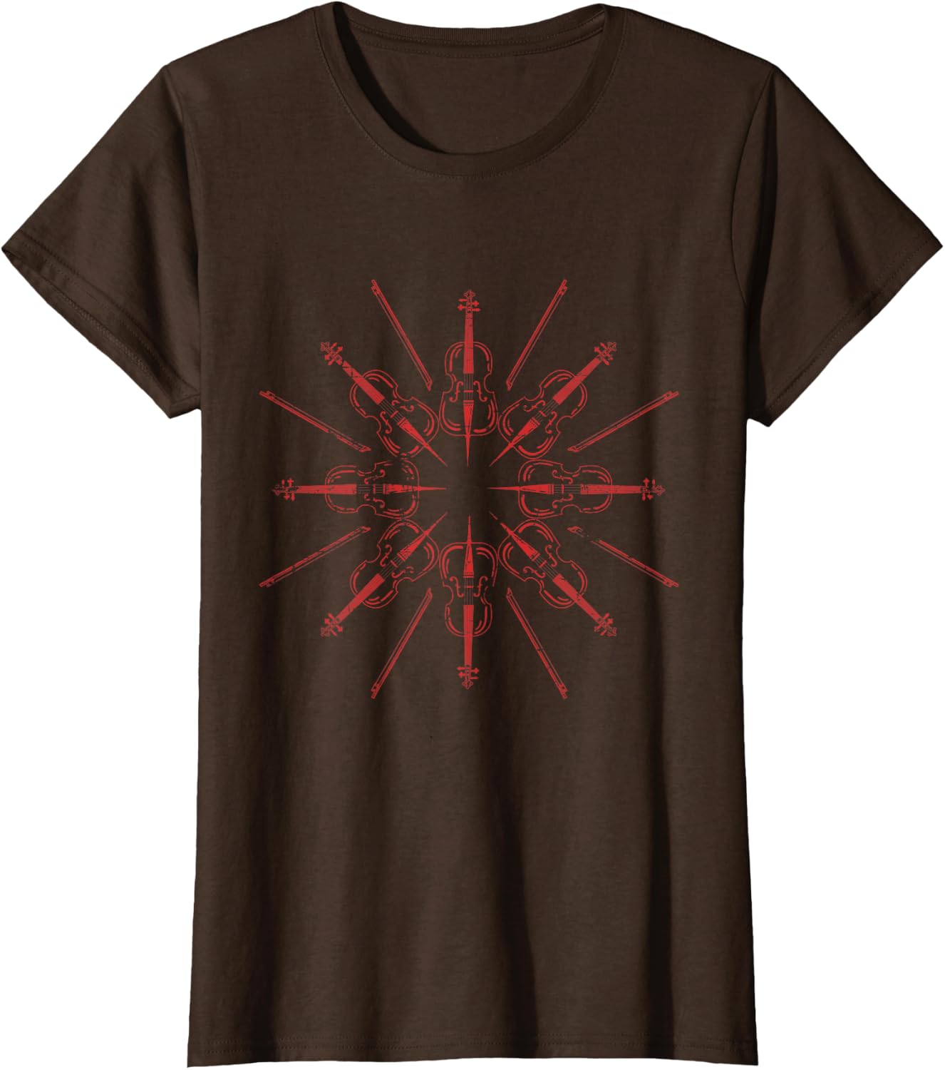 Cellists Music Gift Christmas Snowflake Cello T-Shirt
